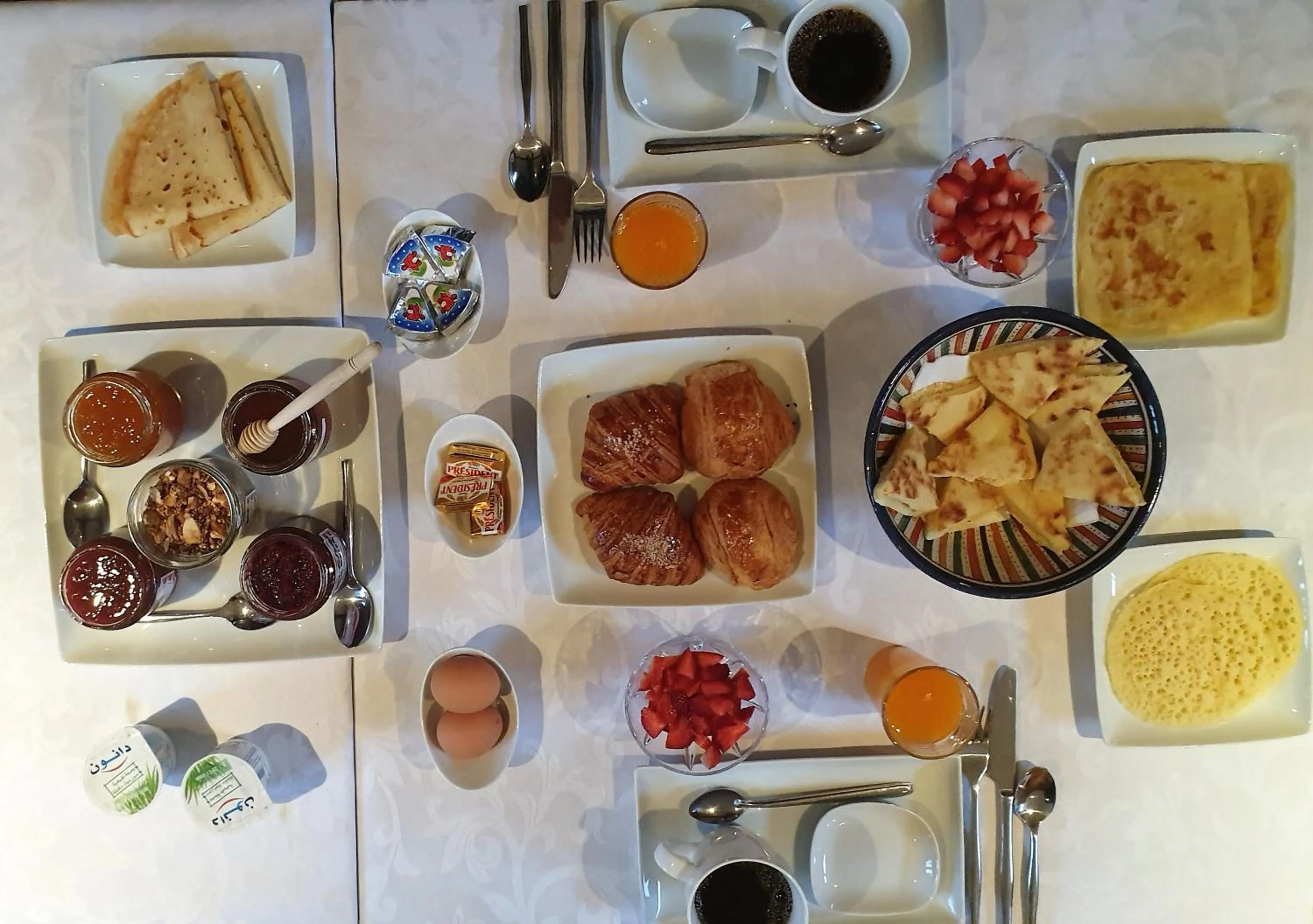 Food in Riad l'Escale de Marrakech