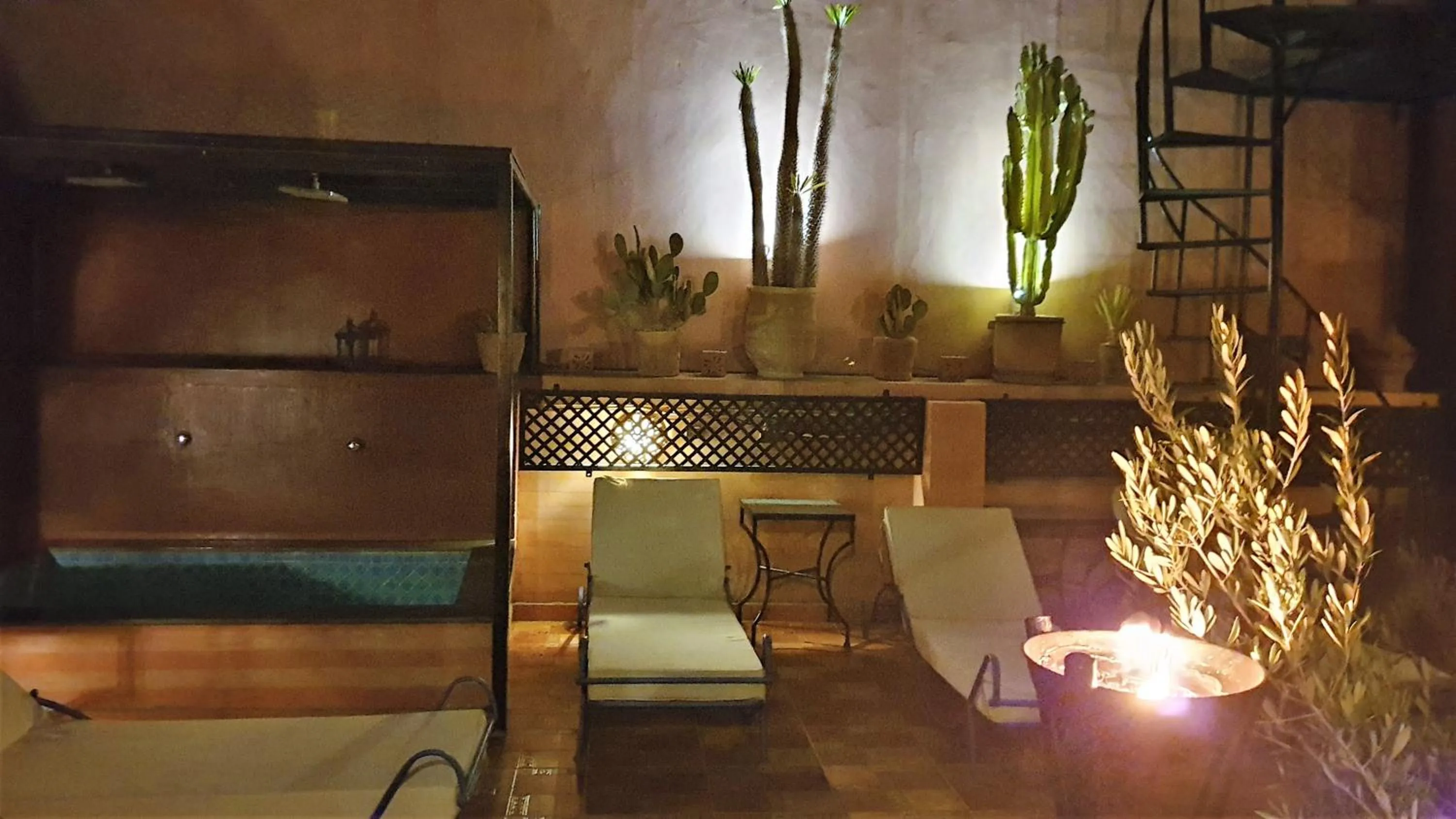 Solarium in Riad l'Escale de Marrakech