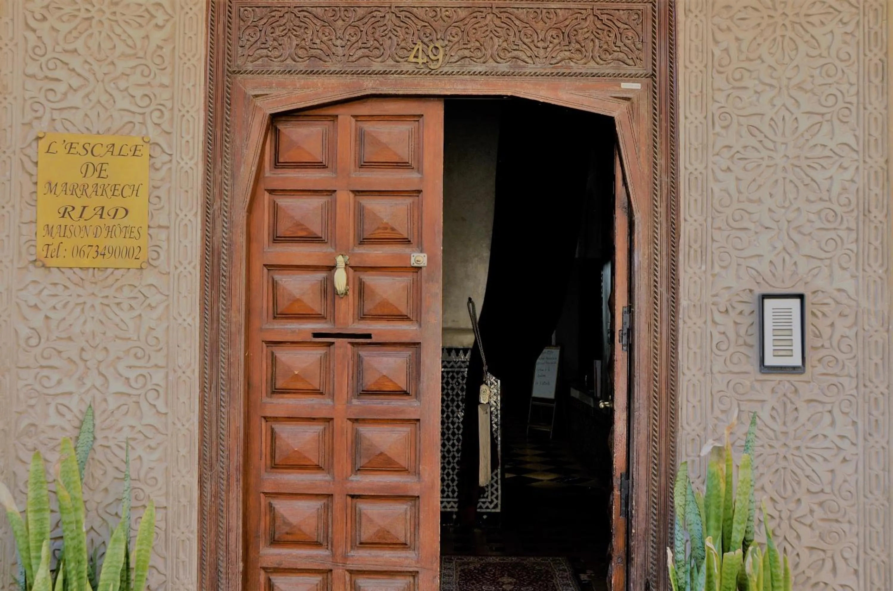 Facade/entrance in Riad l'Escale de Marrakech