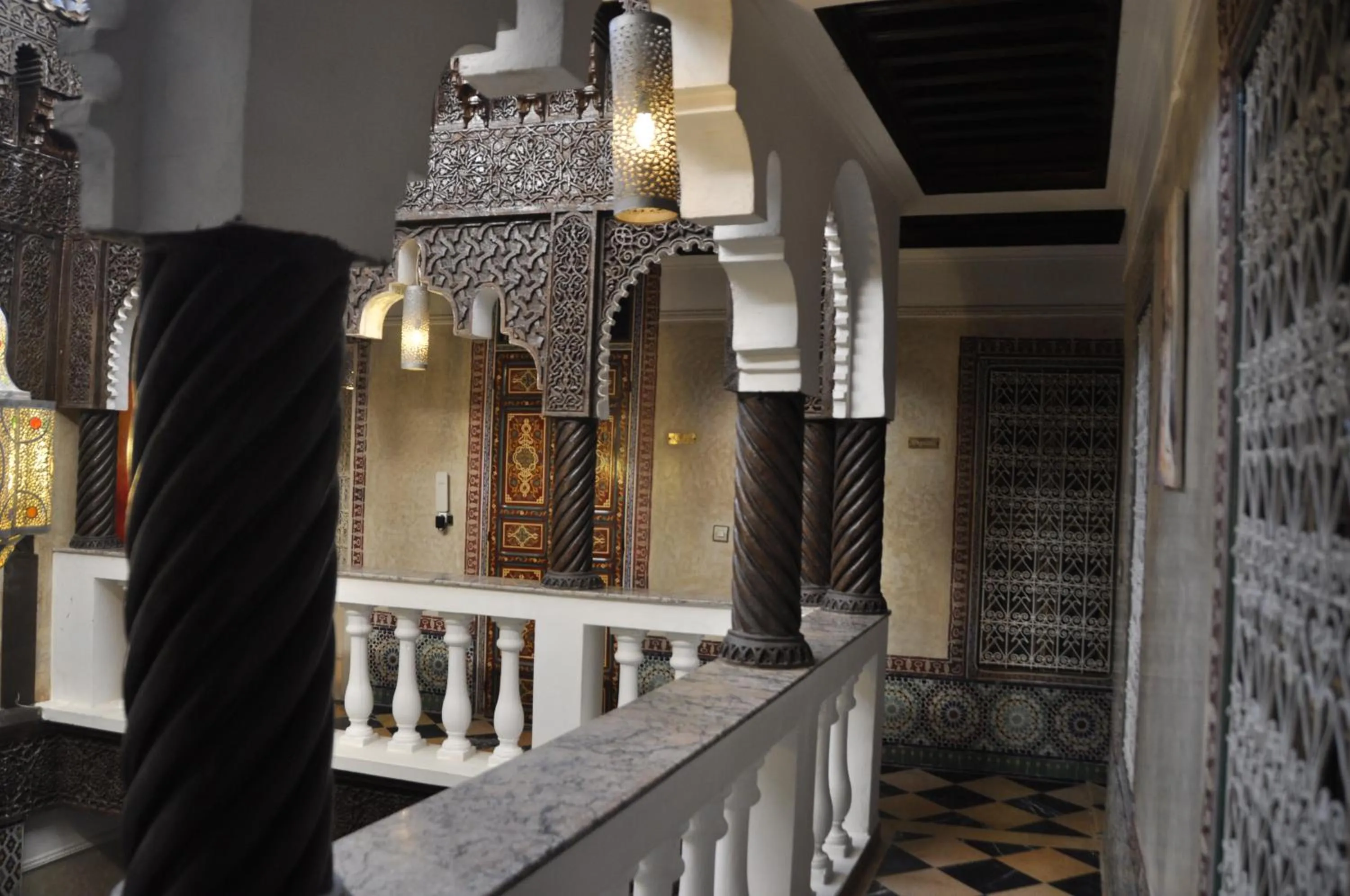 Lobby or reception in Riad l'Escale de Marrakech
