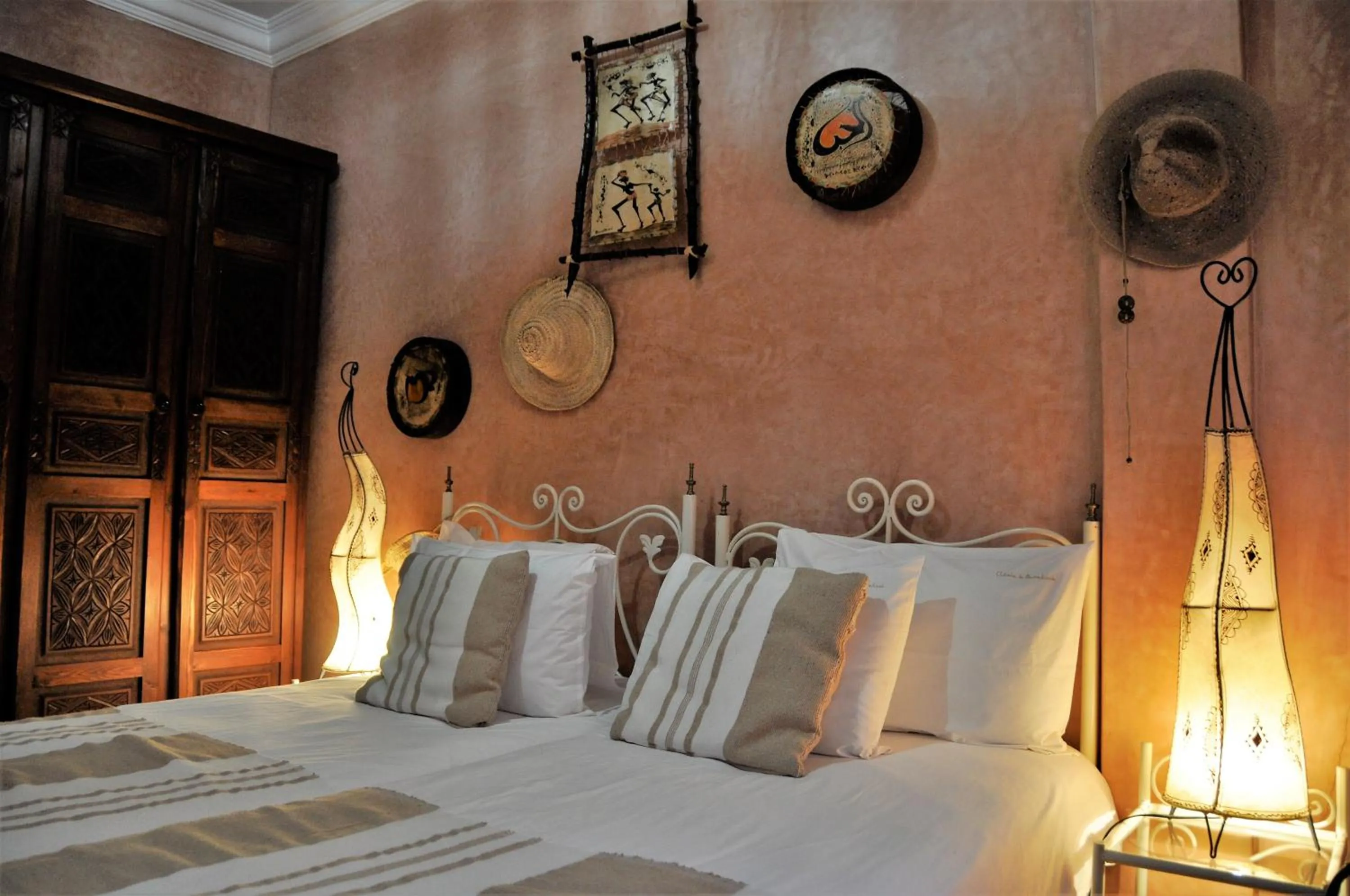 Photo of the whole room, Bed in Riad l'Escale de Marrakech