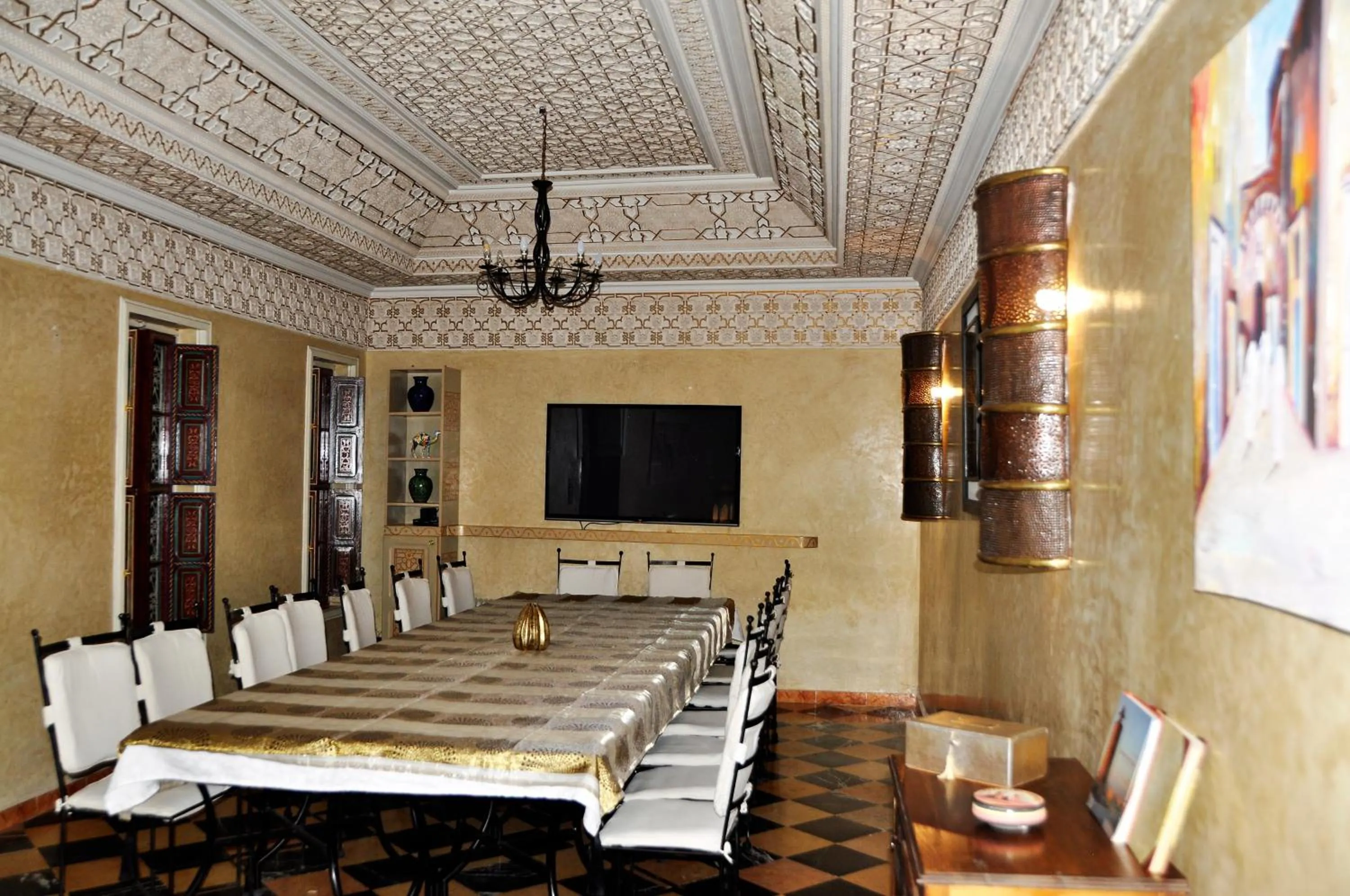 Meeting/conference room in Riad l'Escale de Marrakech
