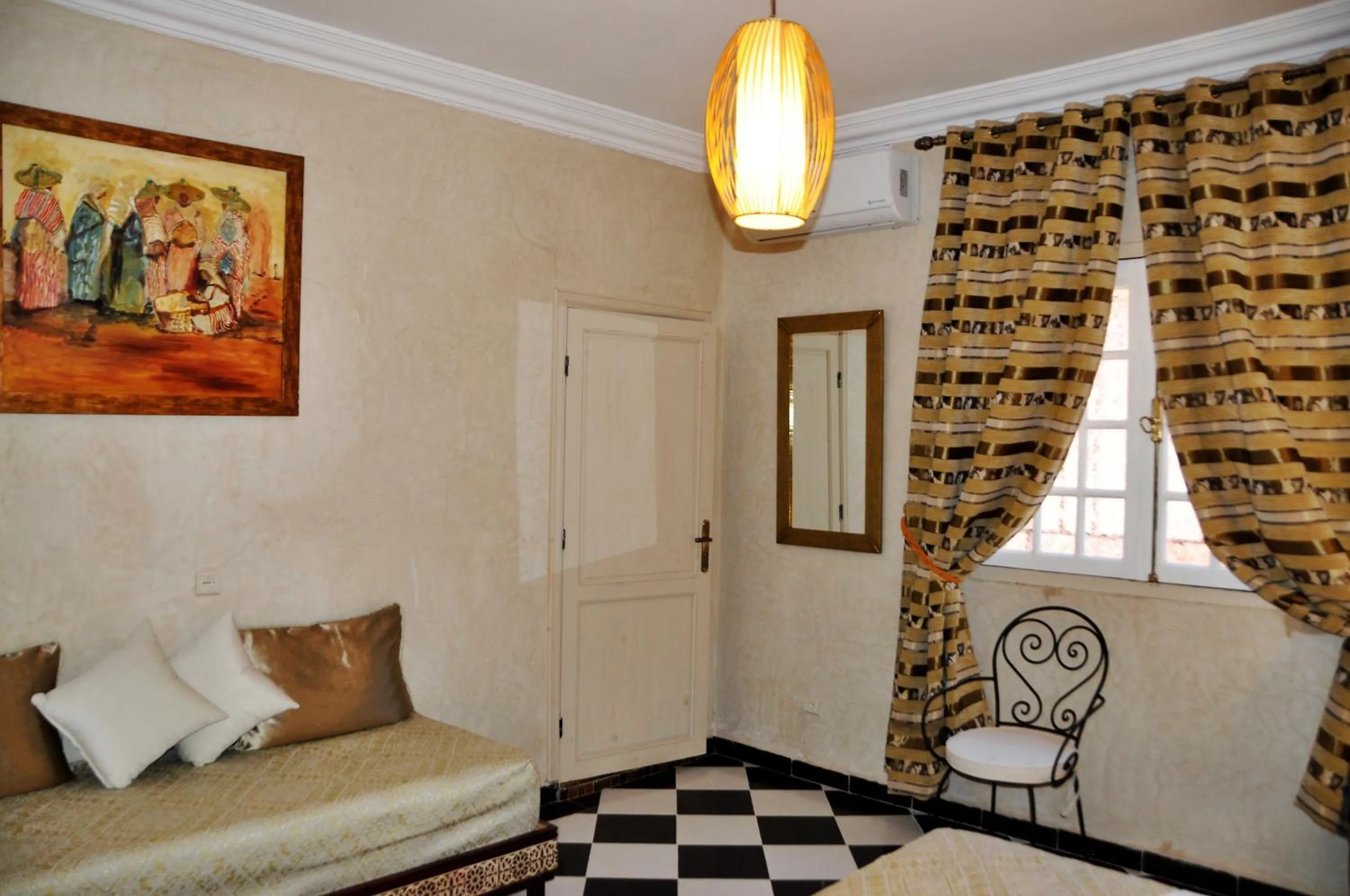 Seating area in Riad l'Escale de Marrakech