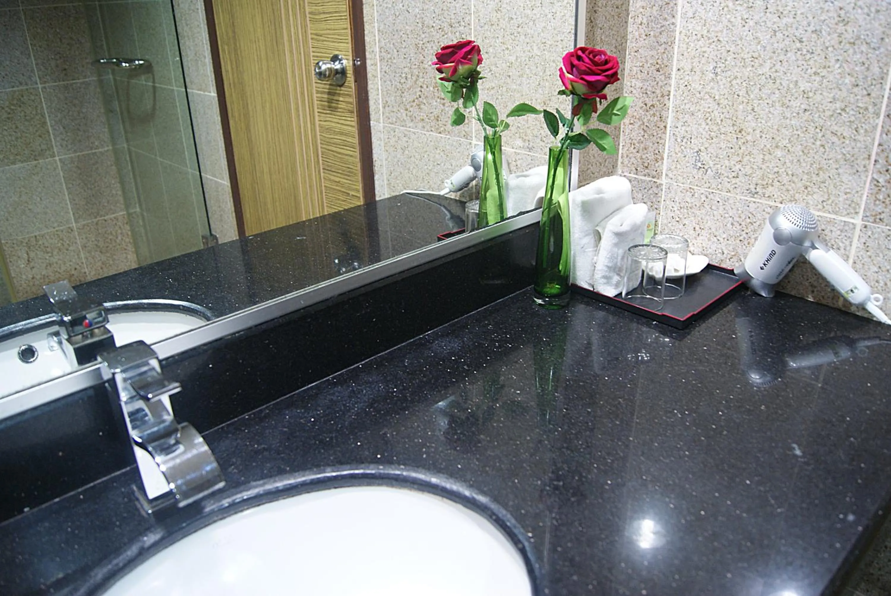 Bathroom in TD Plaza Hotel