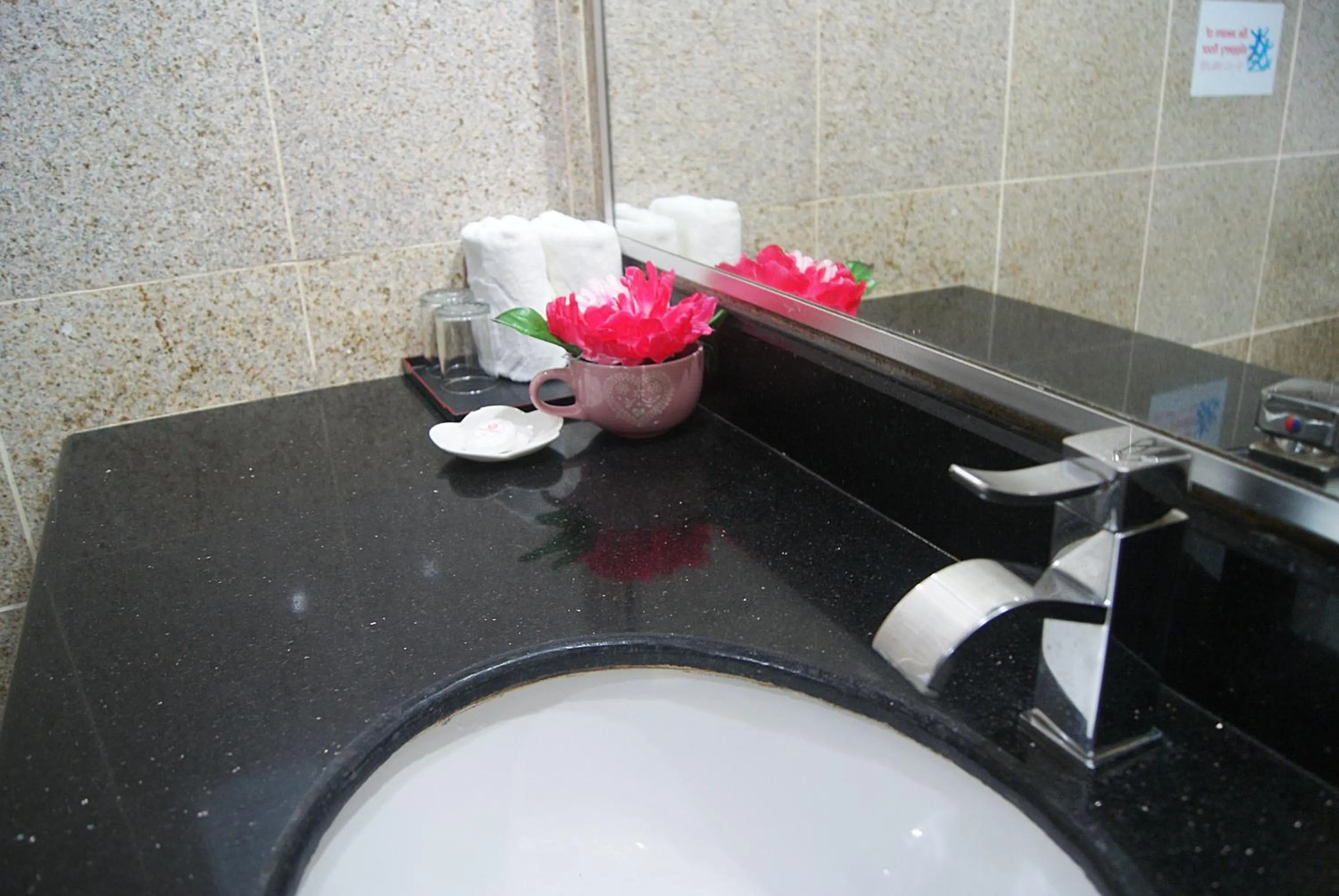 Bathroom in TD Plaza Hotel