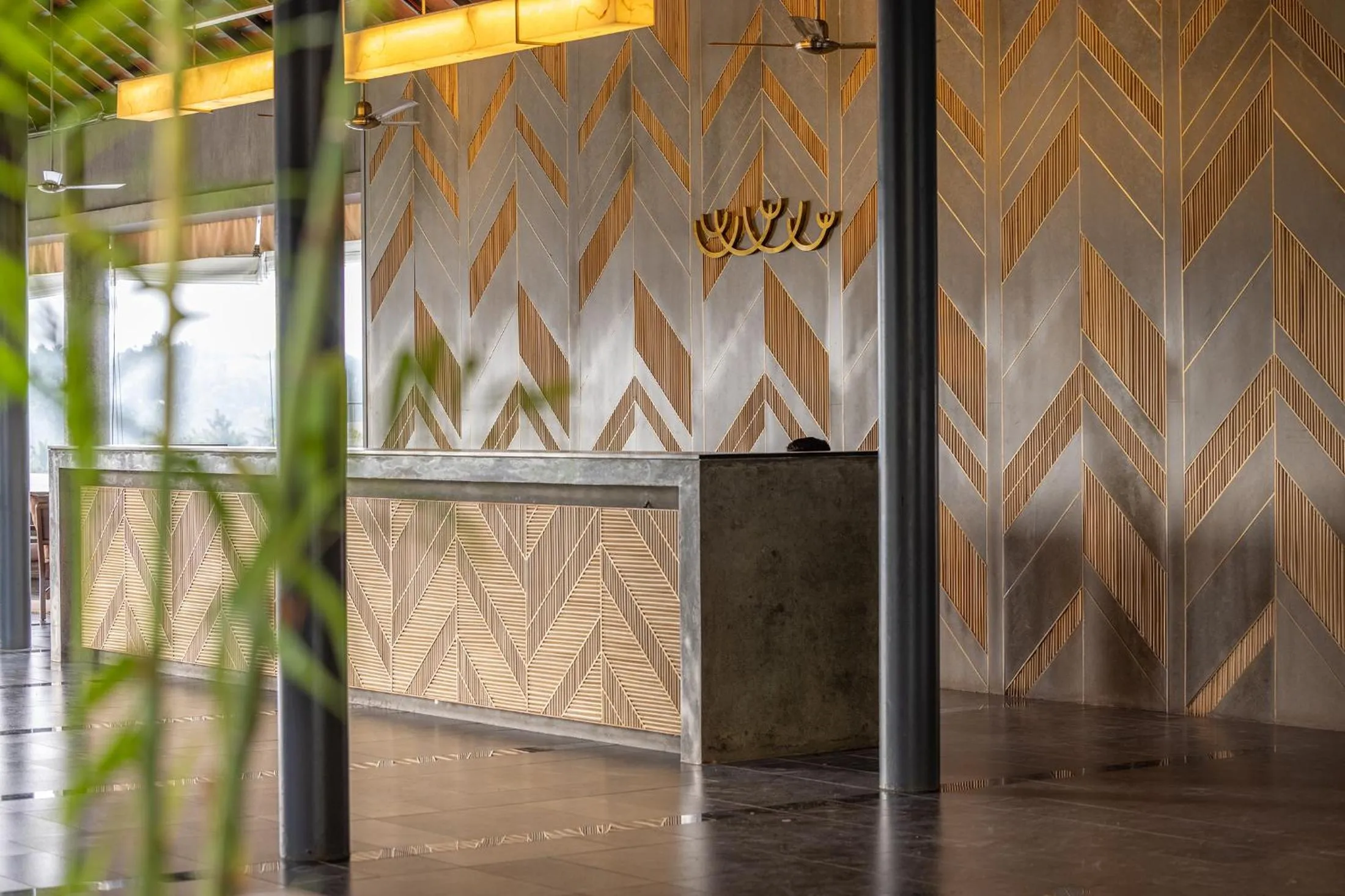 Lobby or reception in Saptha Resort and Spa