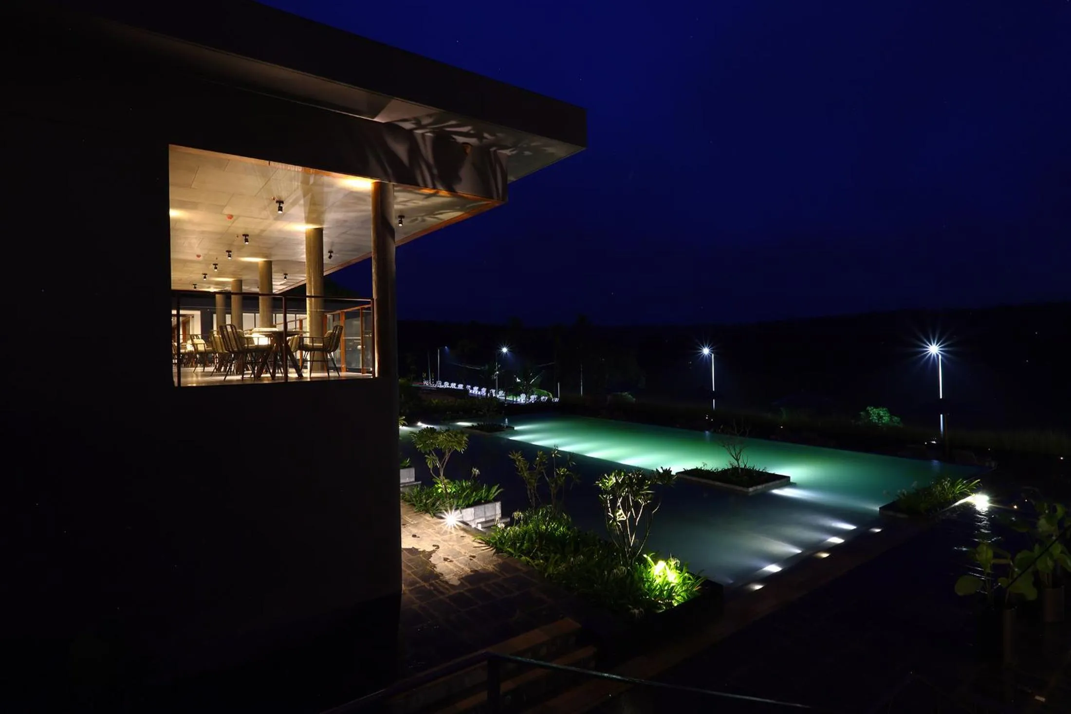 Property building in Saptha Resort and Spa