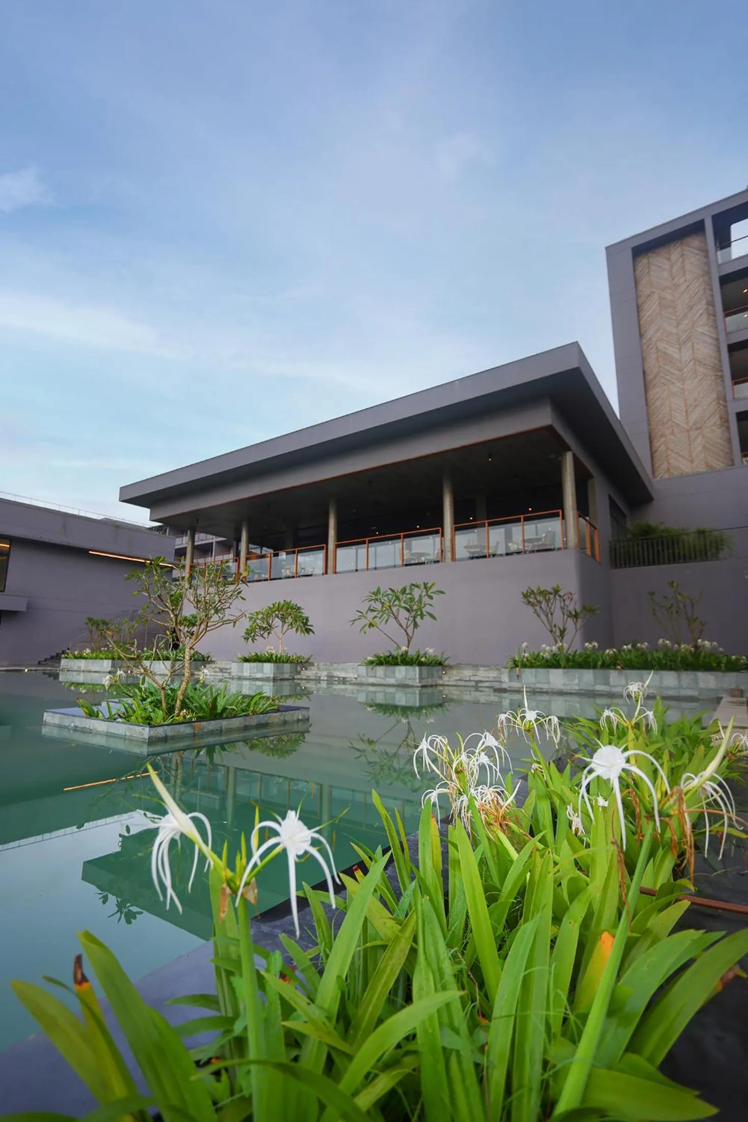 Property building in Saptha Resort and Spa