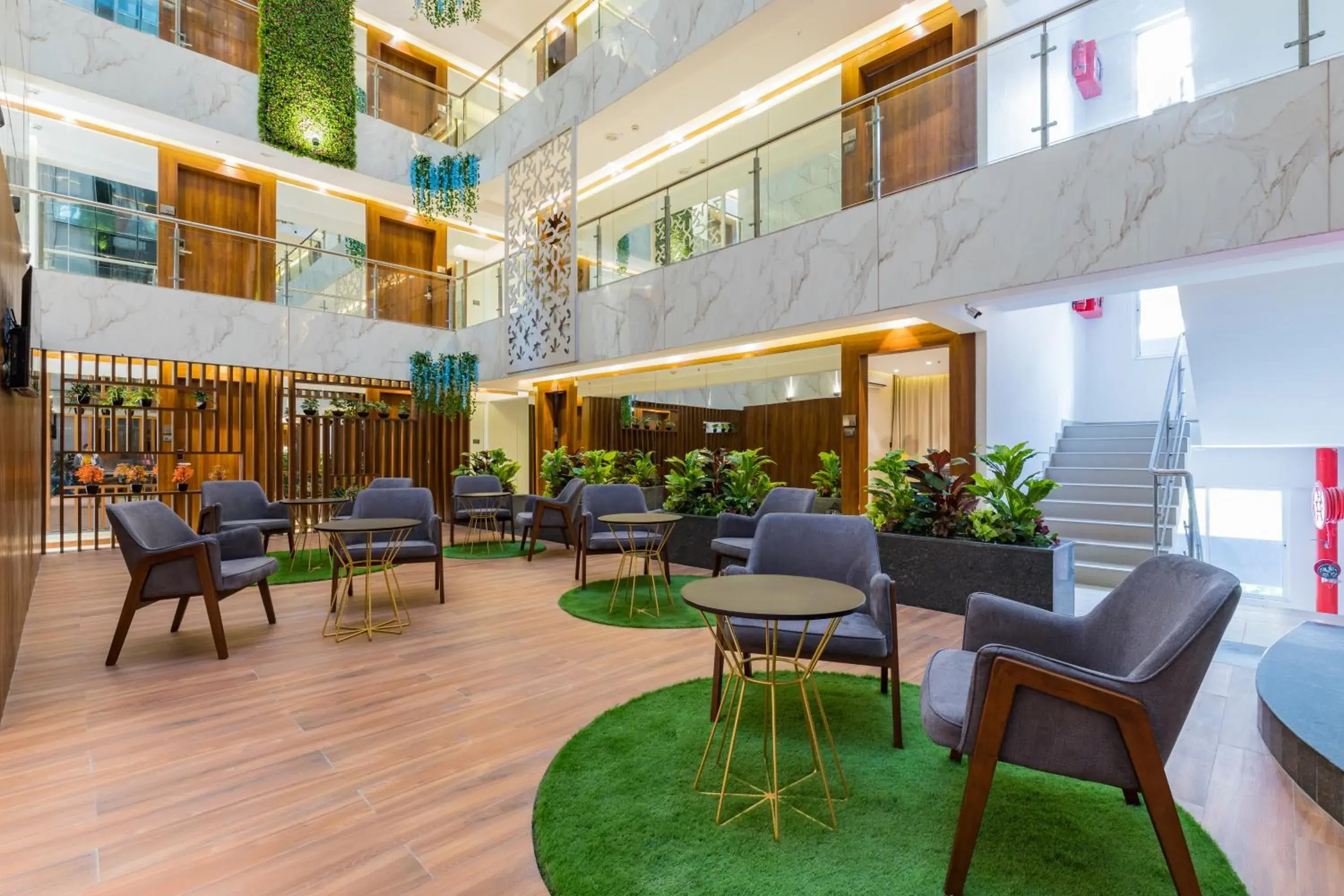 Lounge or bar in AR Suites Jewels Royale - Koregaon Park NX Lounge or bar in AR Suites Jewels Royale - Koregaon Park NX