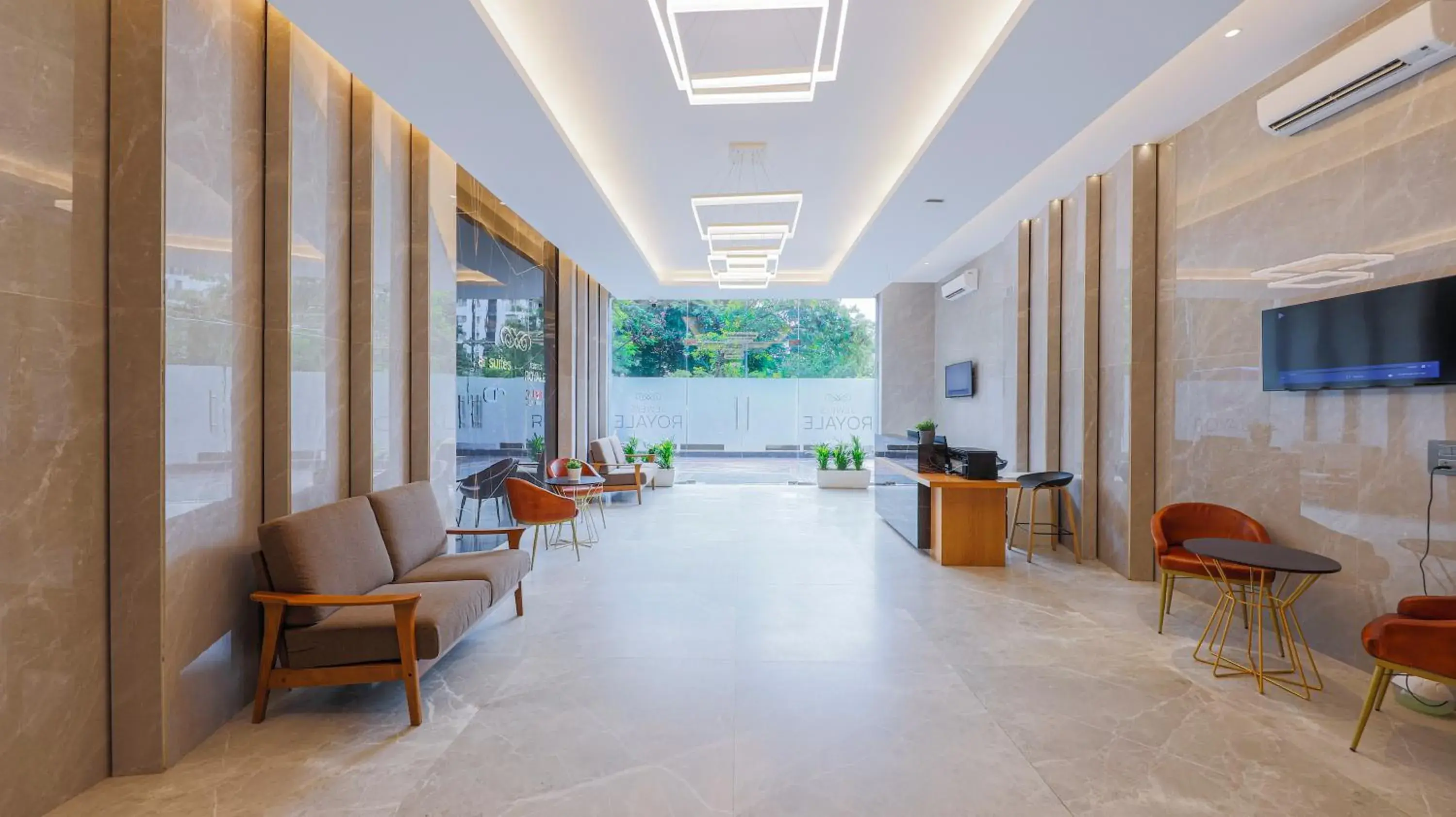 Lobby or reception in AR Suites Jewels Royale - Koregaon Park NX Lobby or reception in AR Suites Jewels Royale - Koregaon Park NX