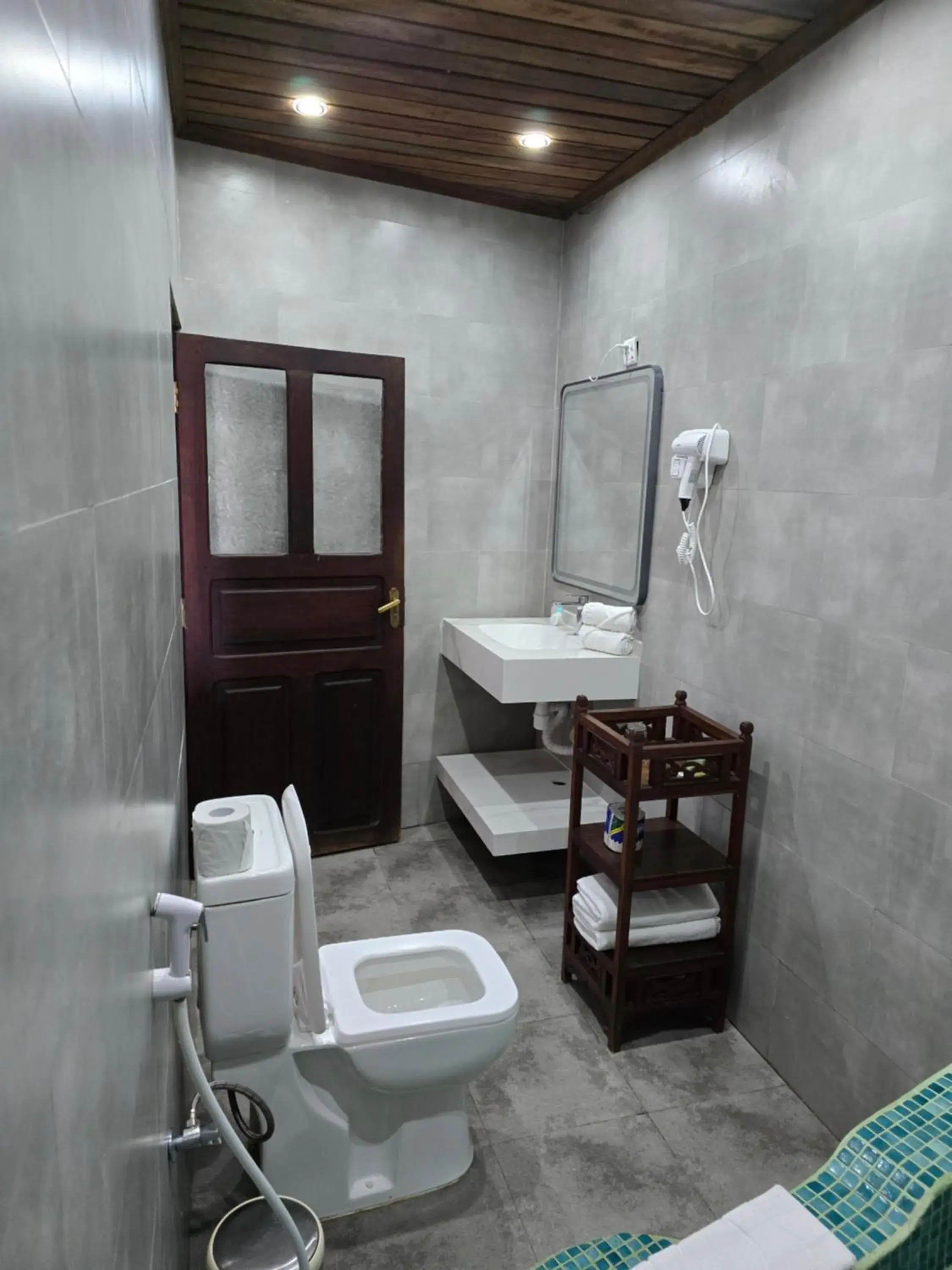 Bathroom in Dhow Palace Hotel Bathroom in Dhow Palace Hotel