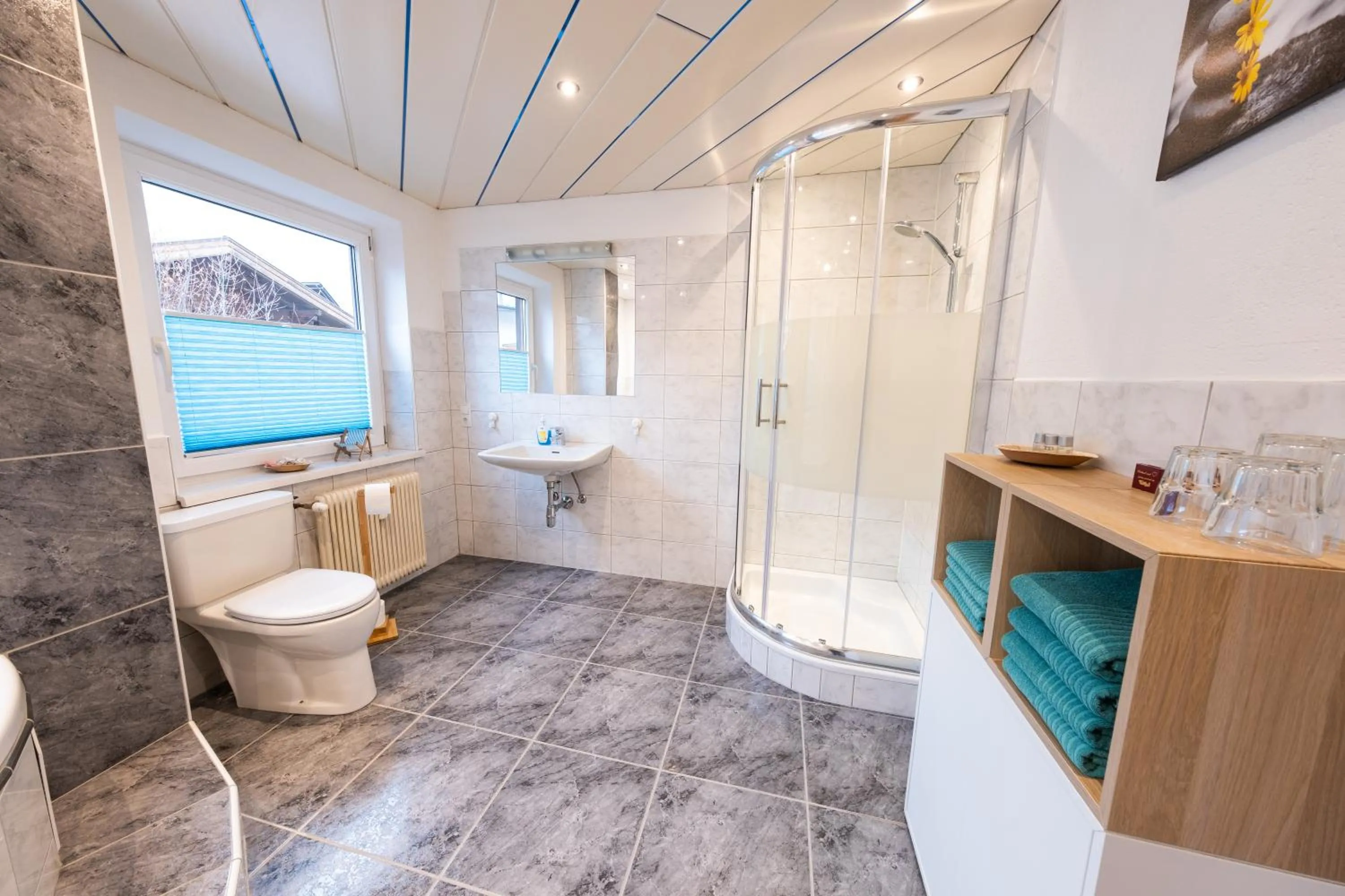 Bathroom in Ferienwohnungen Hochserles