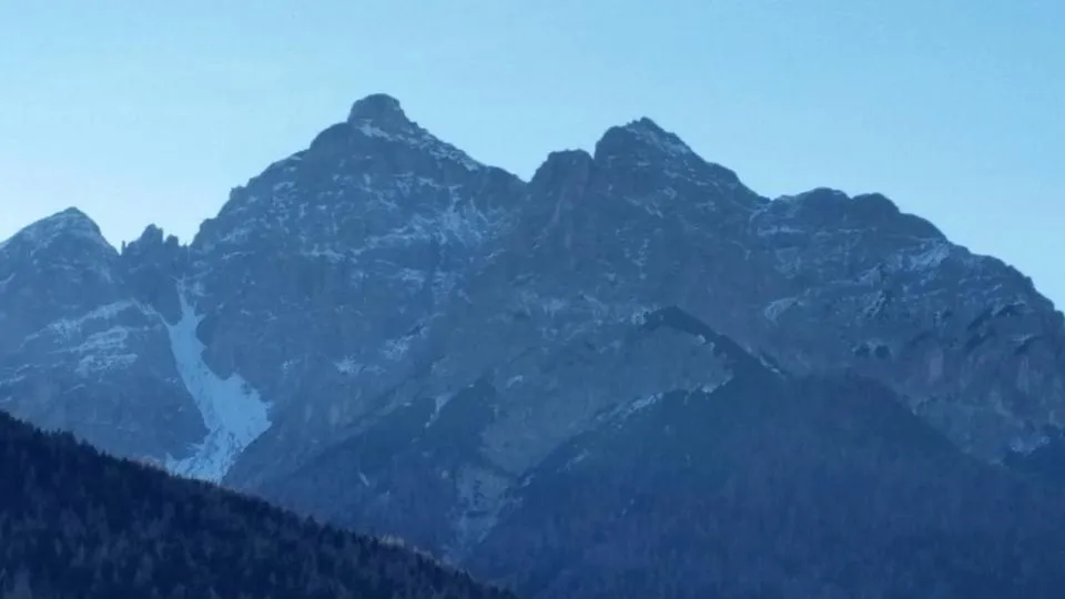 Mountain view in Ferienwohnungen Hochserles
