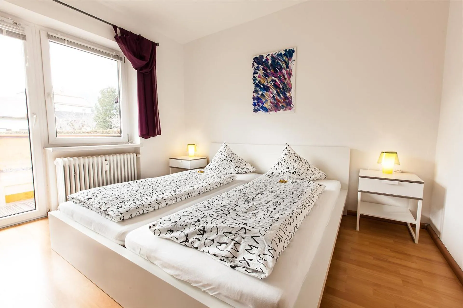 Bedroom, Bed in Ferienwohnungen Hochserles