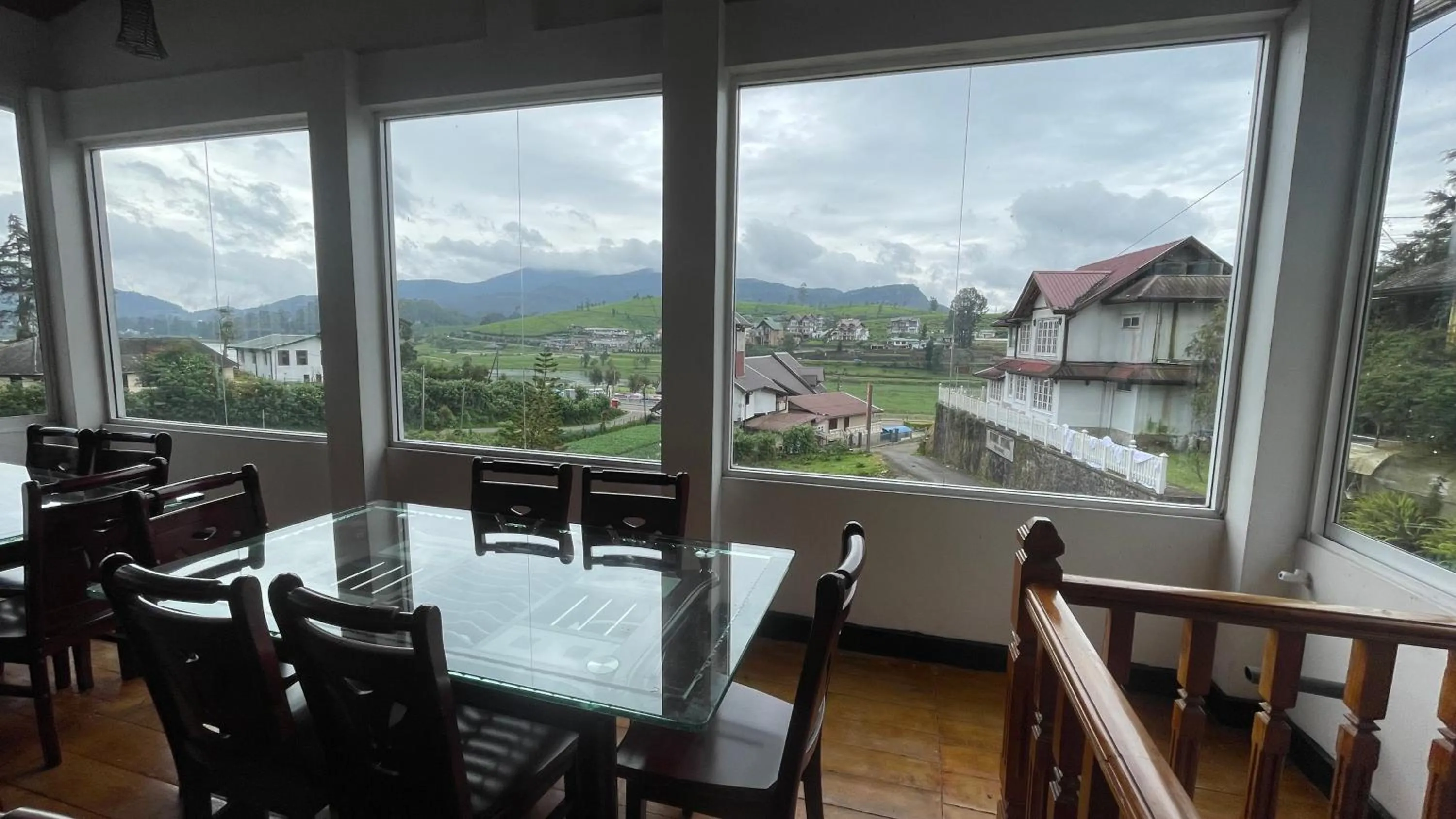 Dining area in Maha Royal Hotel