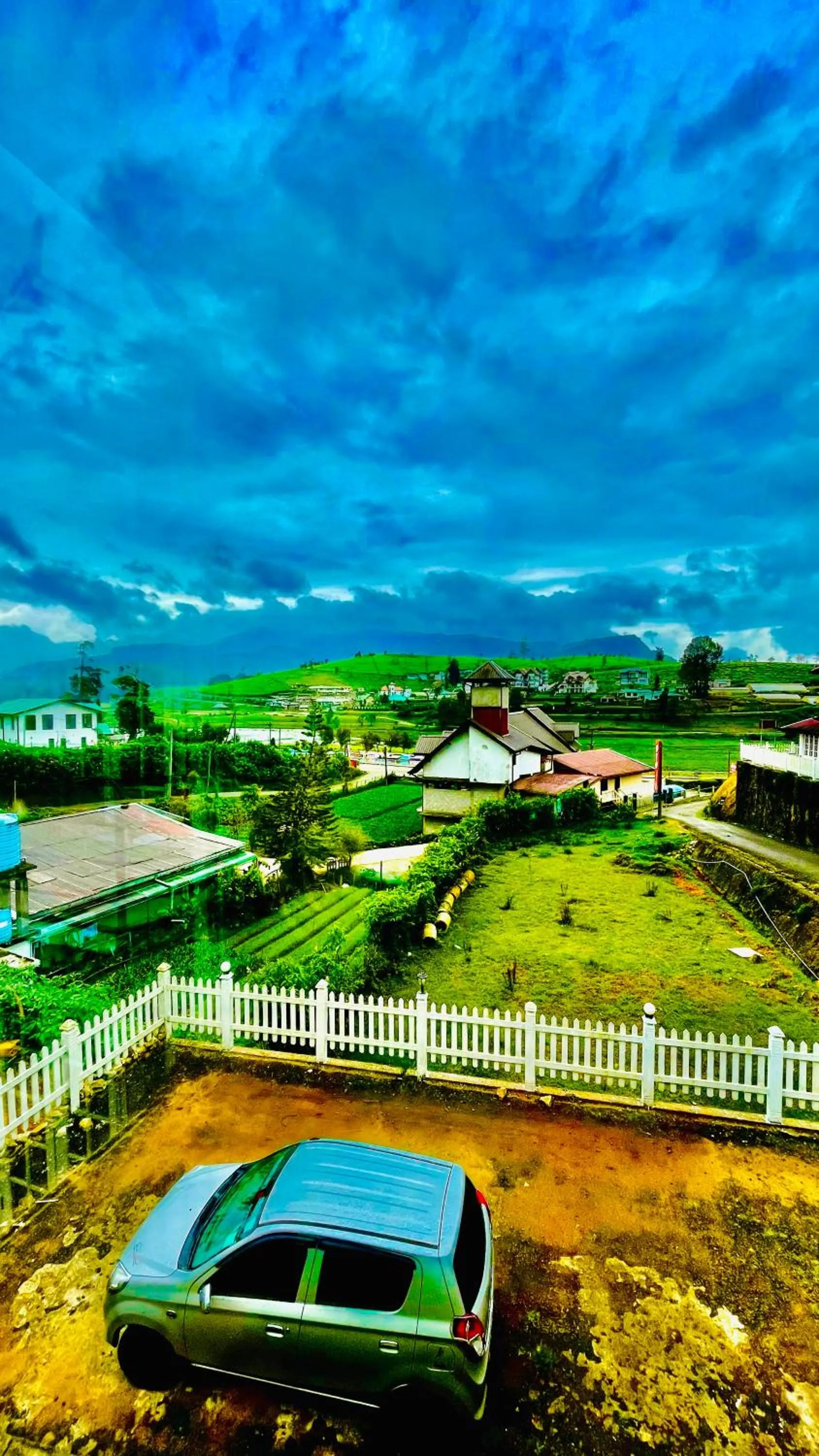 Garden view in Maha Royal Hotel
