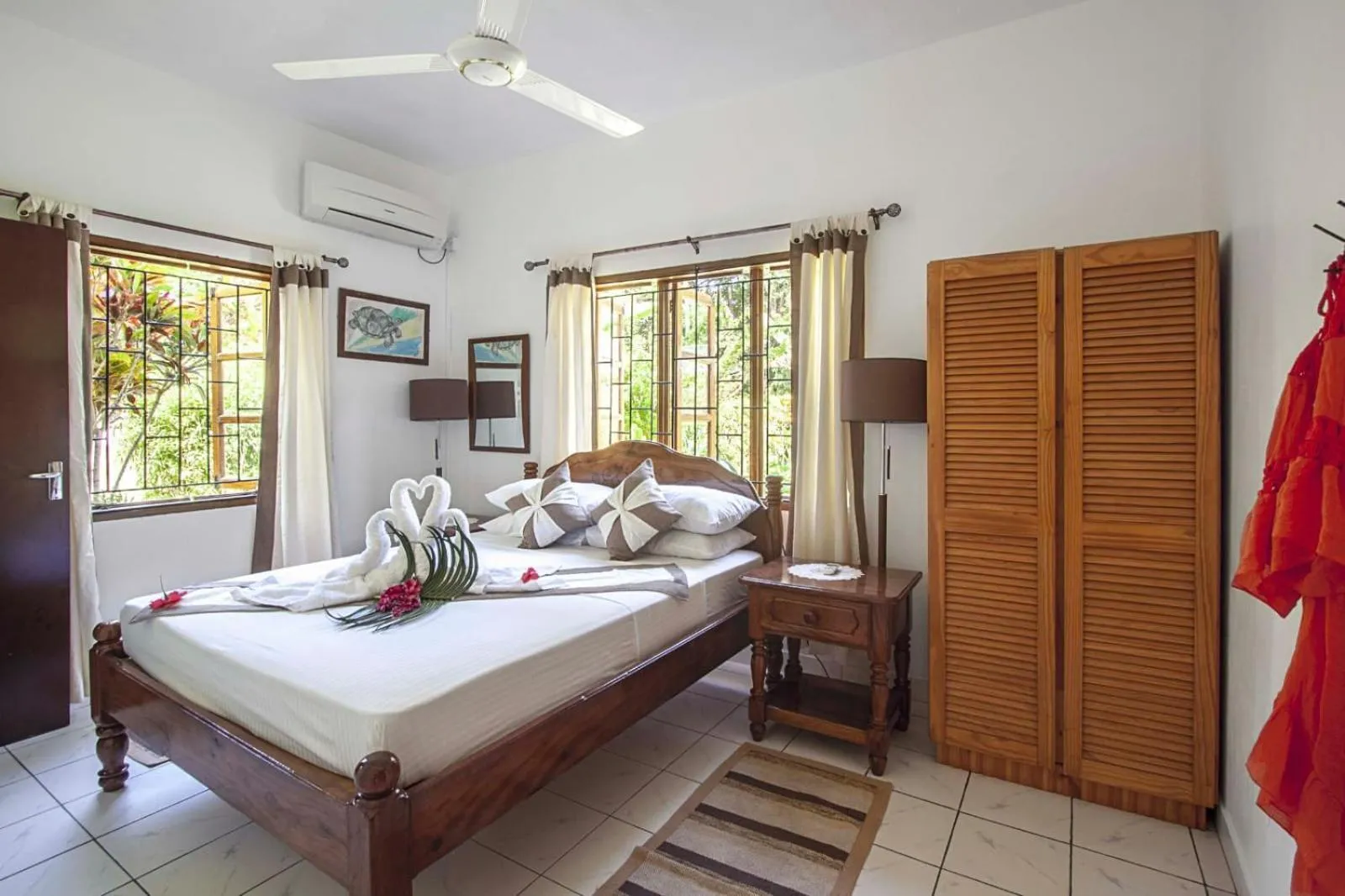 Bed in Tannette Villa