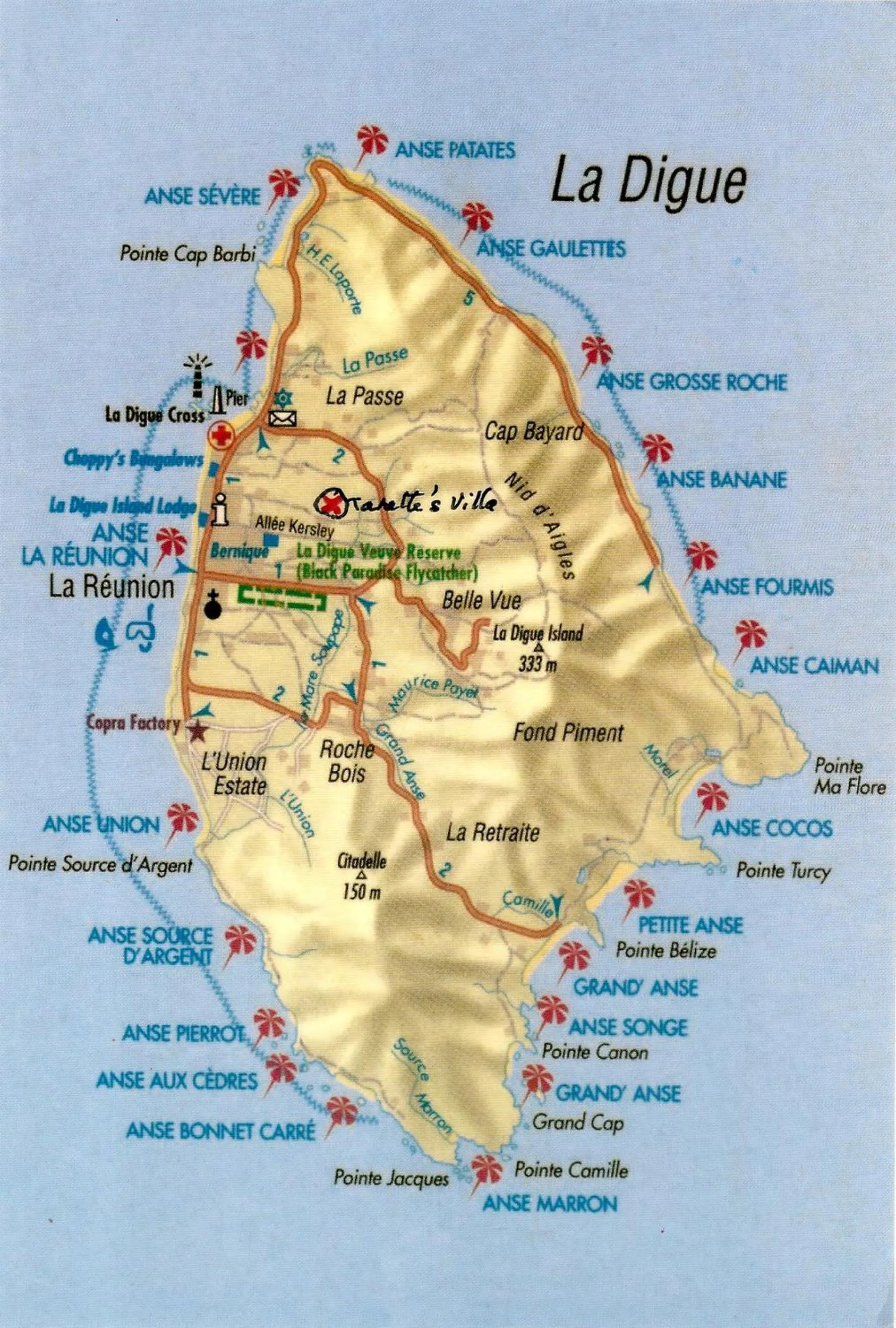 Area and facilities in Tannette Villa