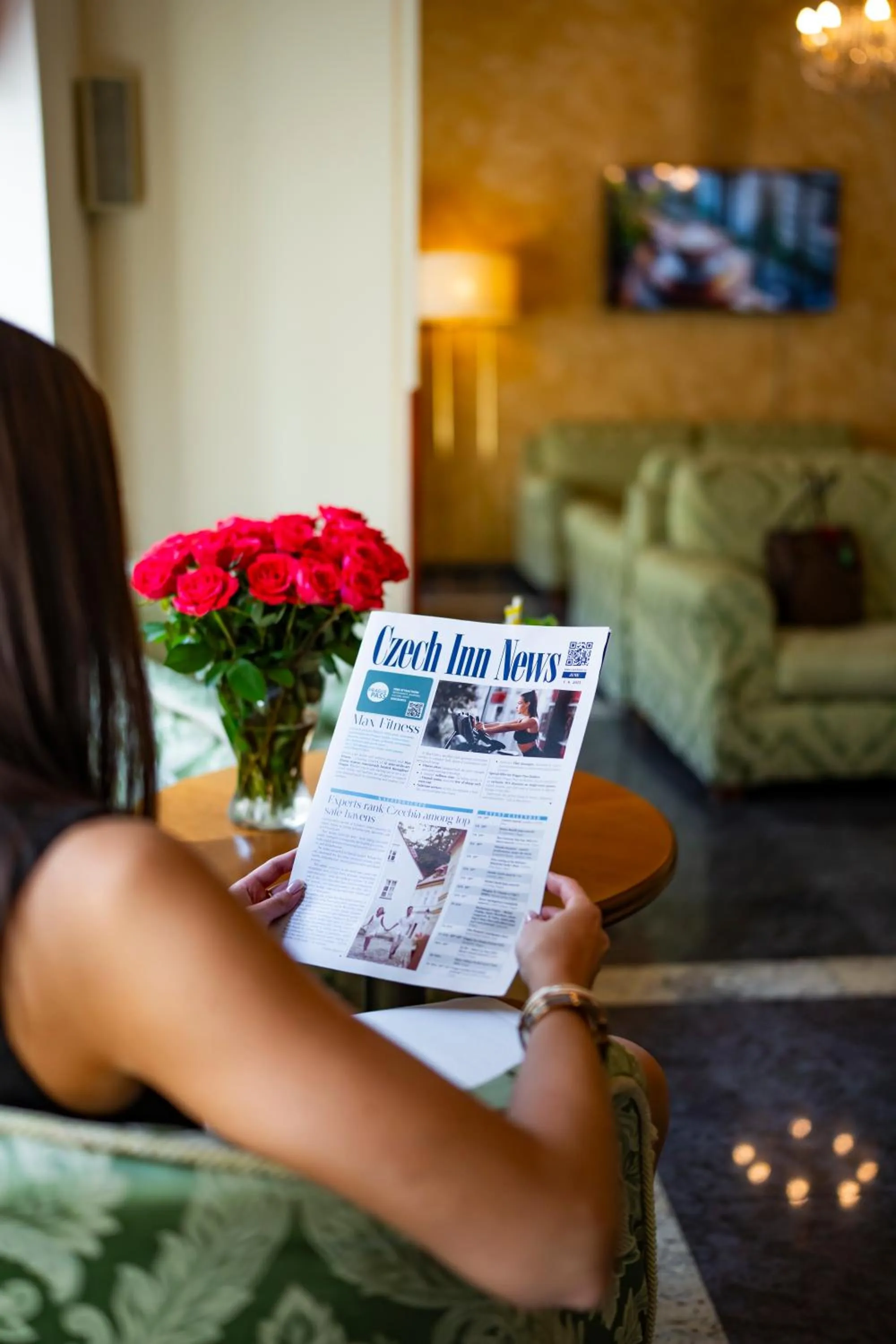 Lobby or reception in Louis Leger - Czech Leading Hotels