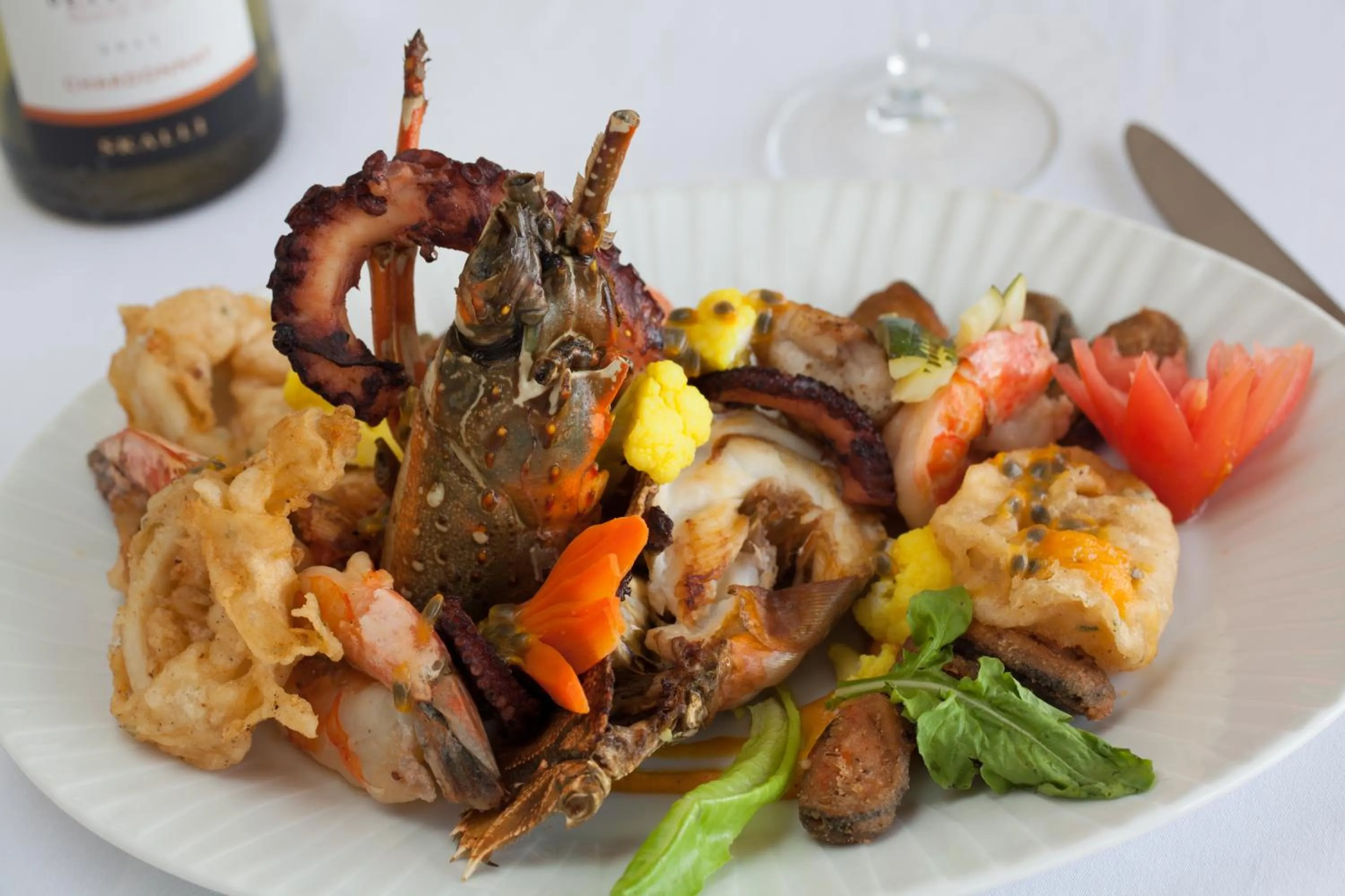 Lunch in Hotel L'Archipel