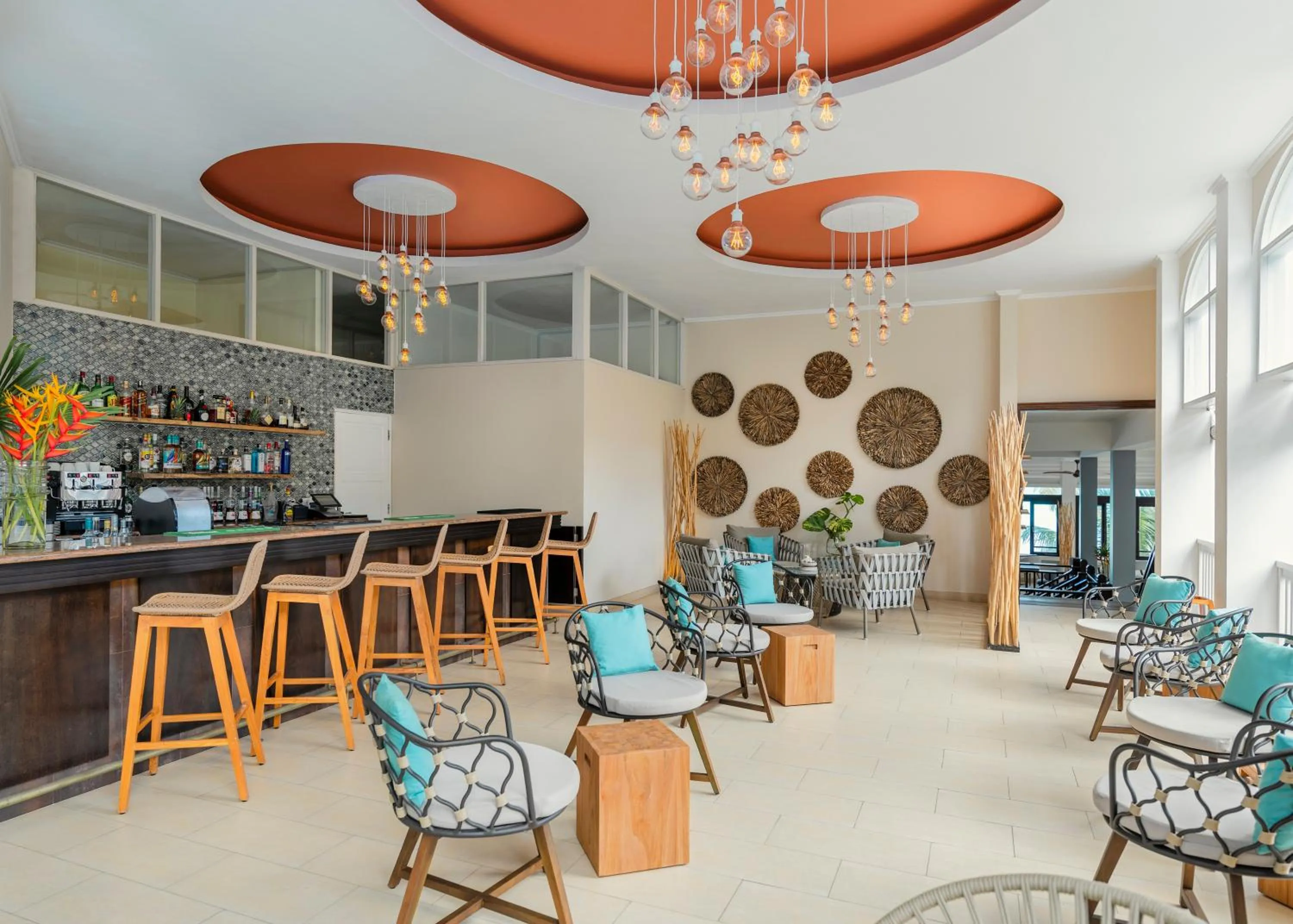 Lounge or bar in Hotel L'Archipel