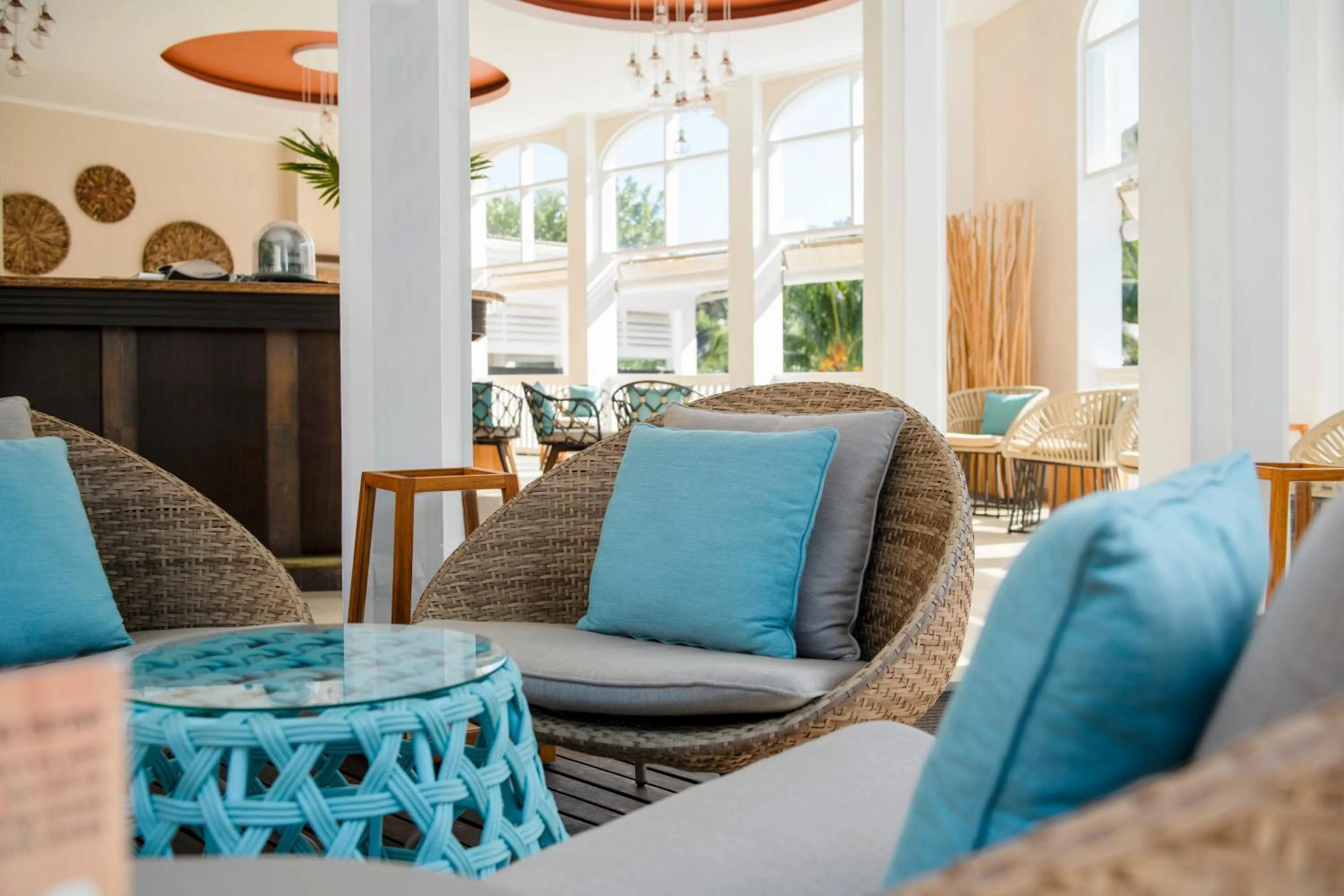 Lounge or bar in Hotel L'Archipel