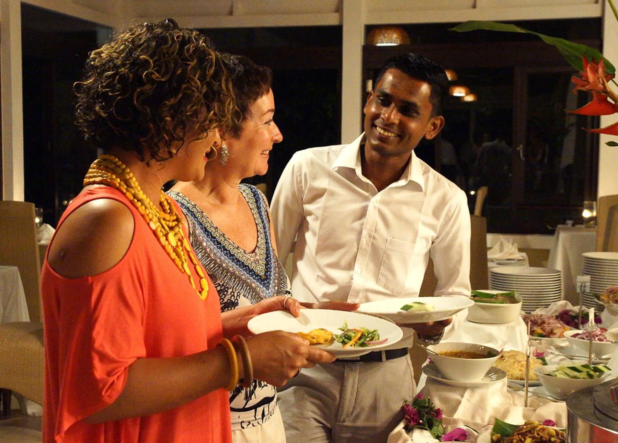 Dinner in Hotel L'Archipel