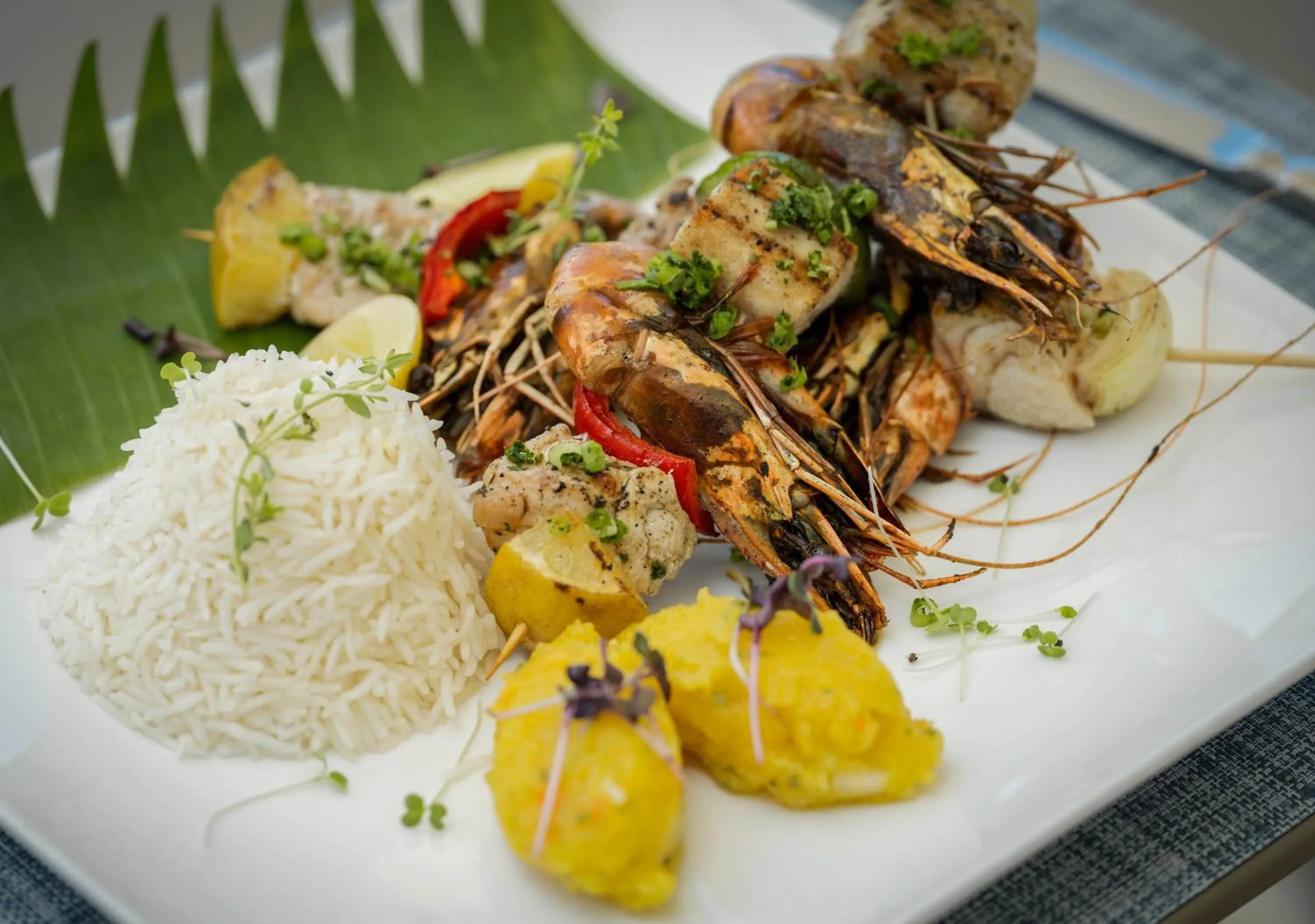 Food in Hotel L'Archipel