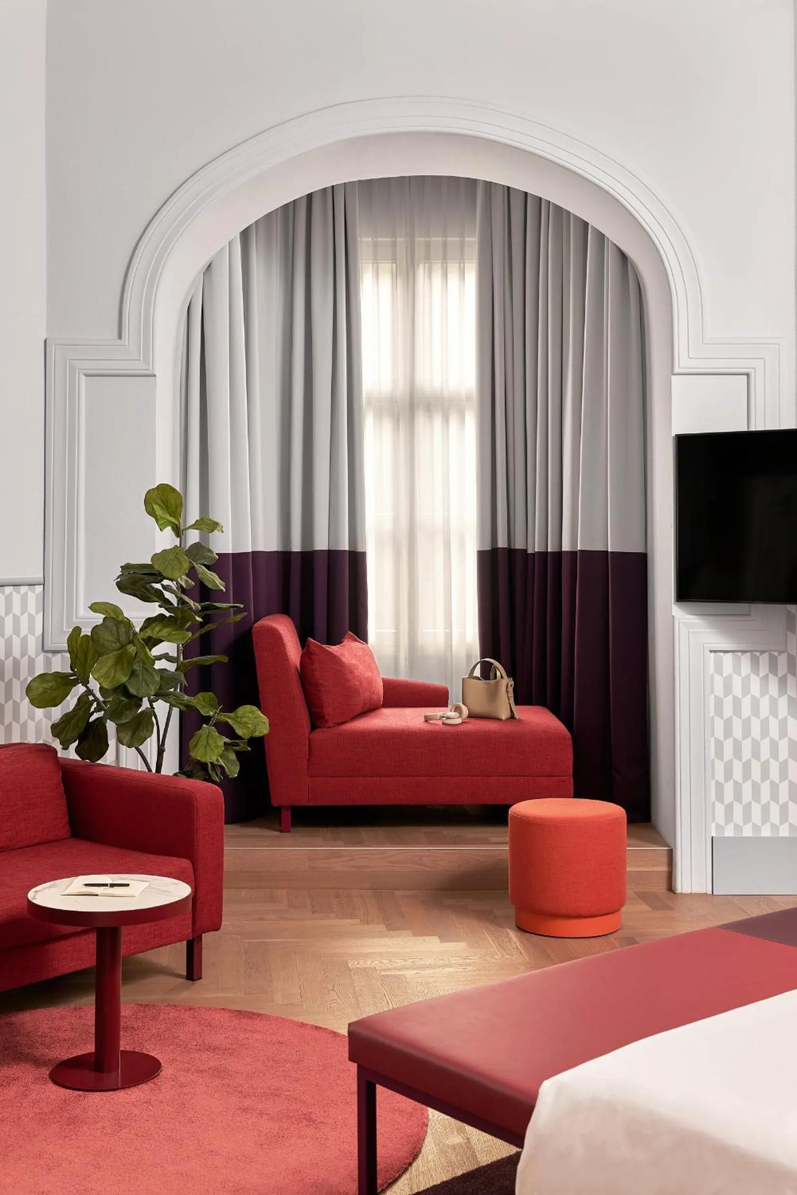 Decorative detail in Falkensteiner Boutique Hotel Prague