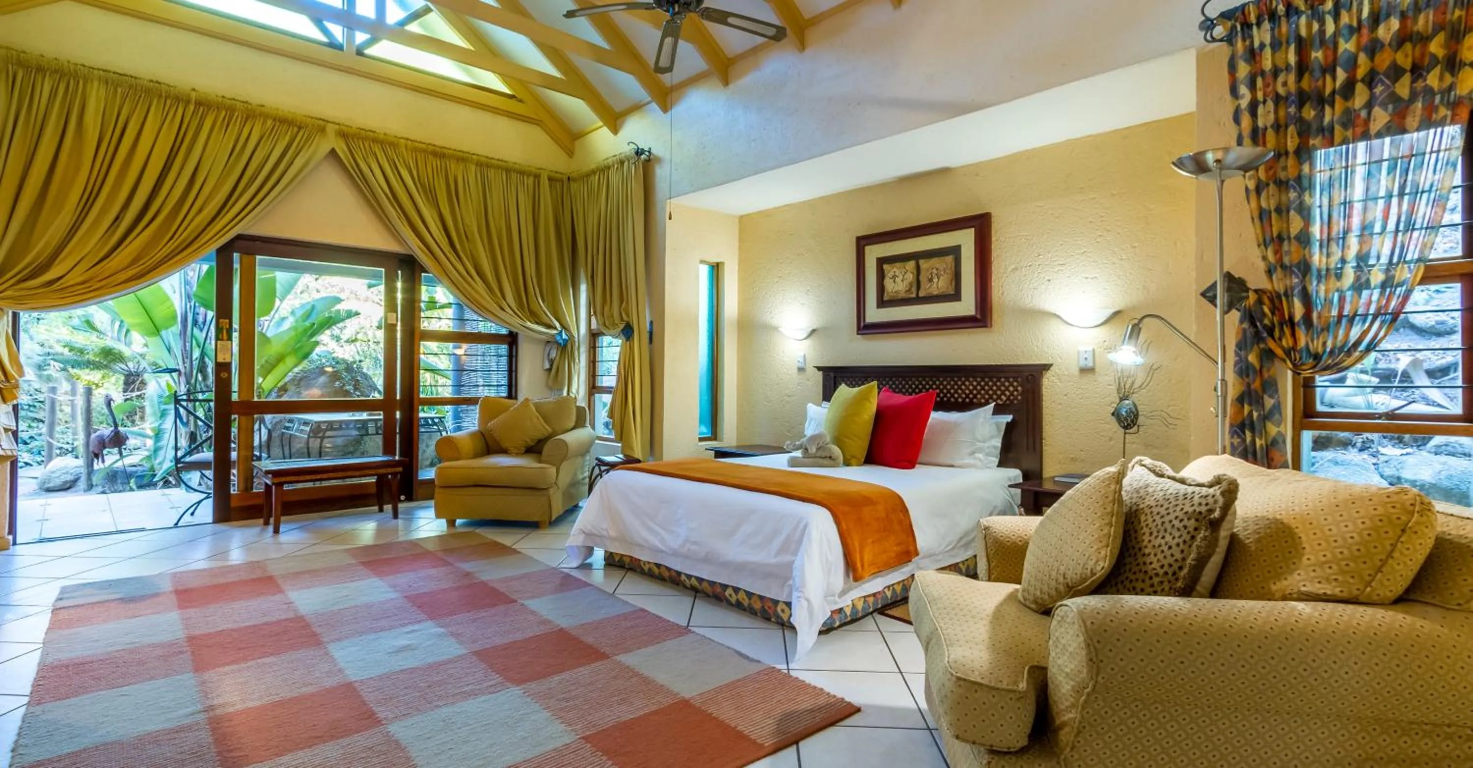 Photo of the whole room, Bed in Jörn's Gästehaus