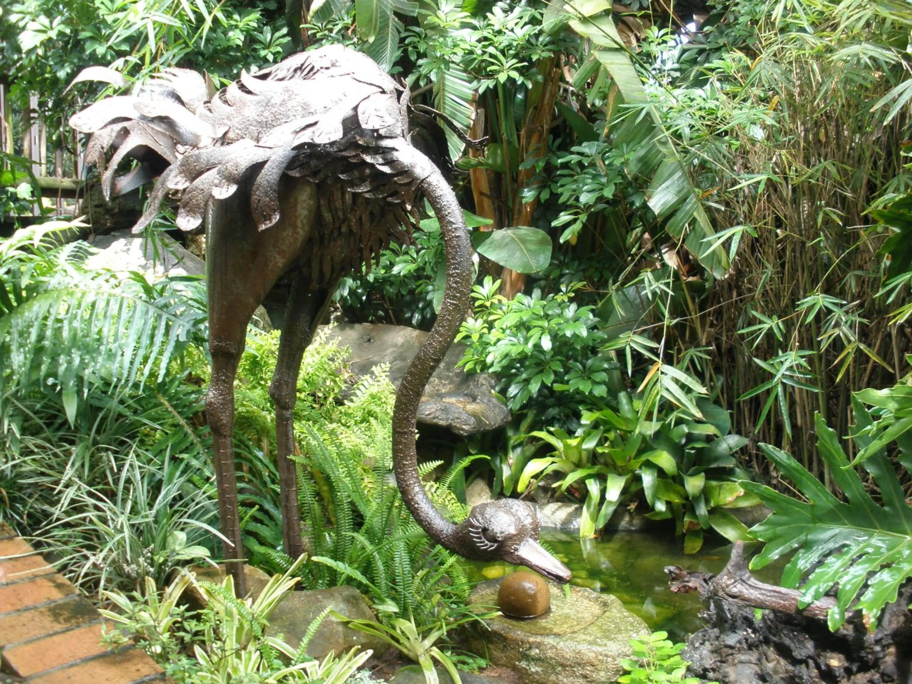 Garden in Jörn's Gästehaus