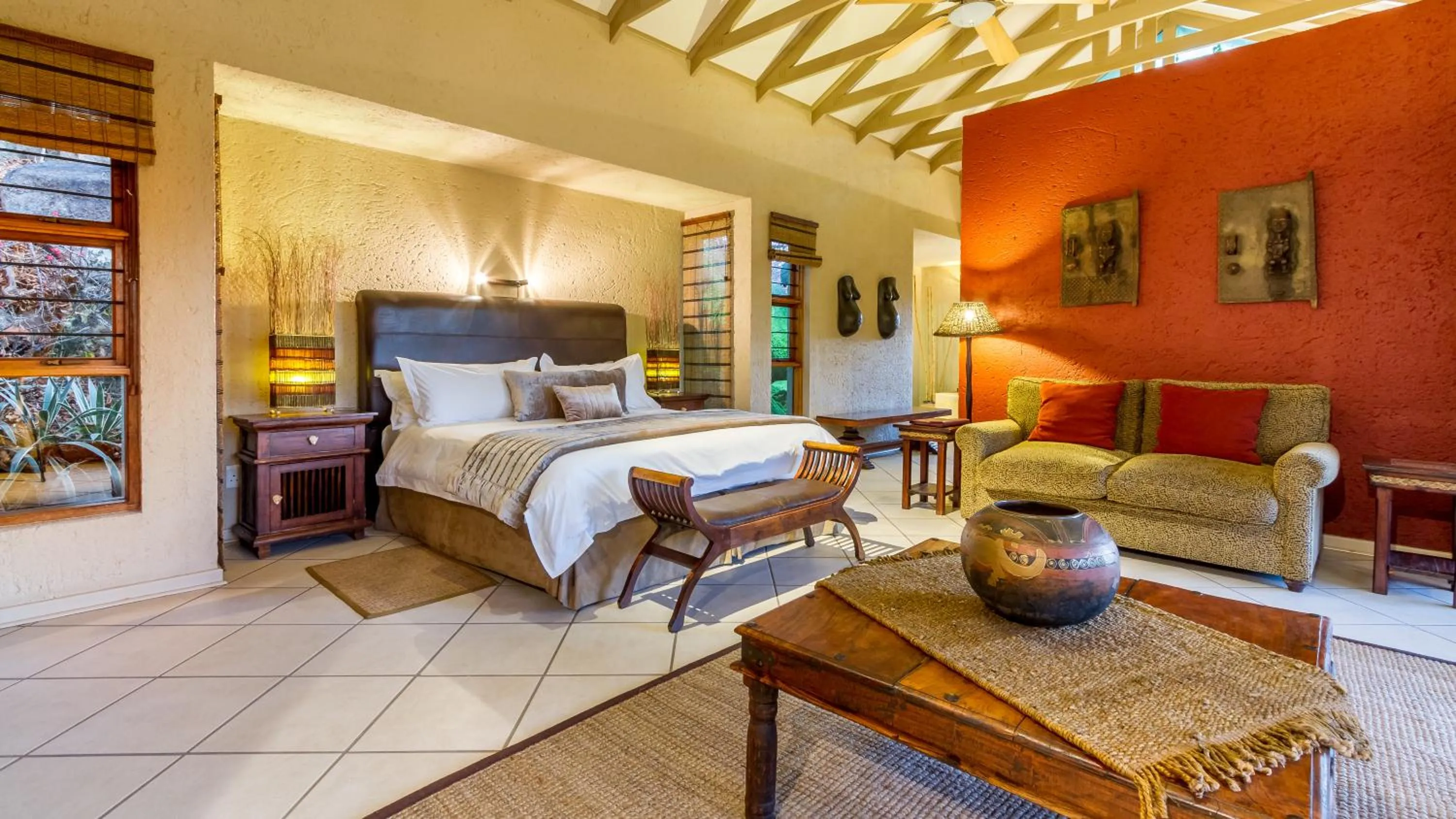 Photo of the whole room, Bed in Jörn's Gästehaus