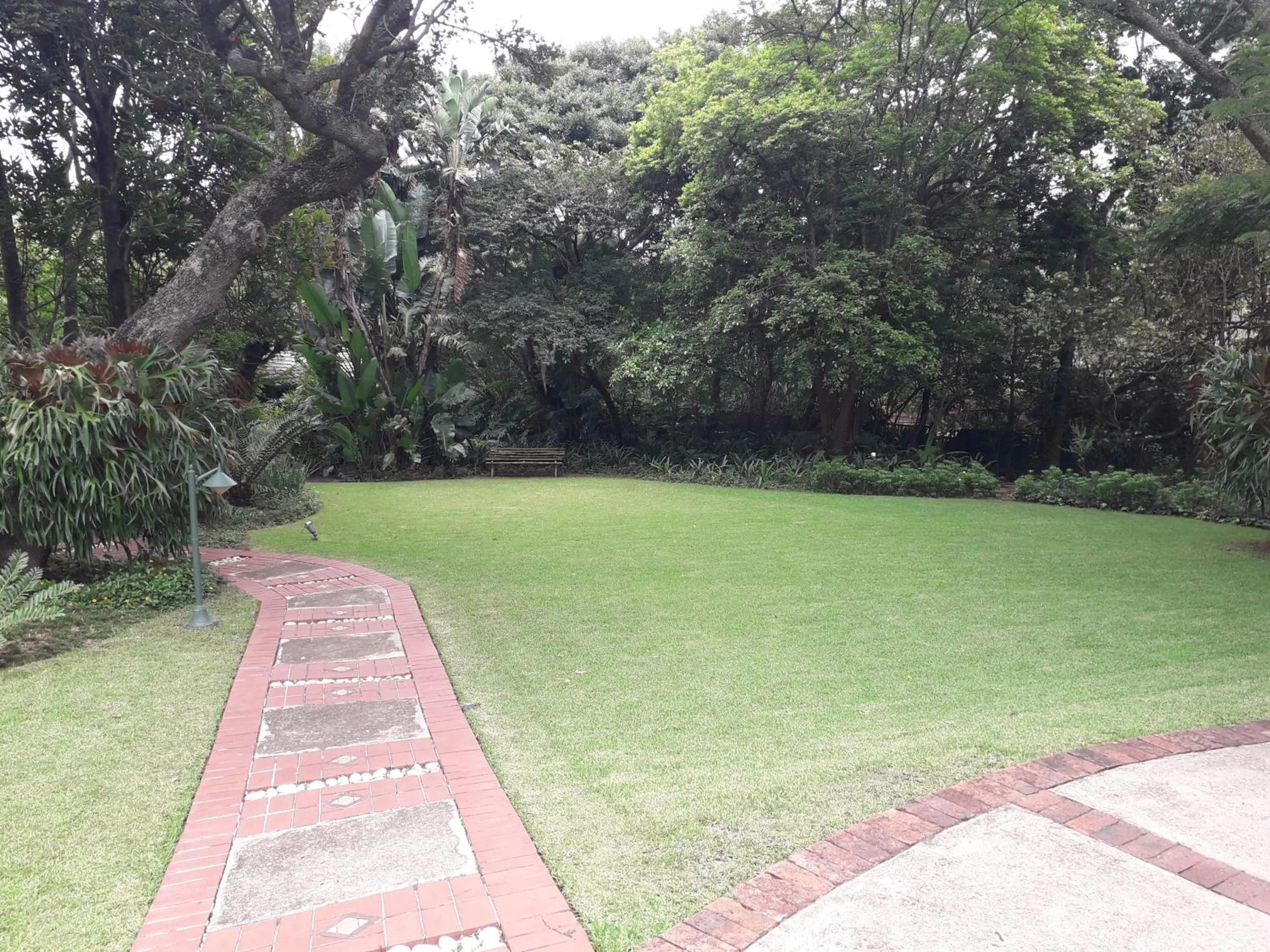 Garden in Jörn's Gästehaus