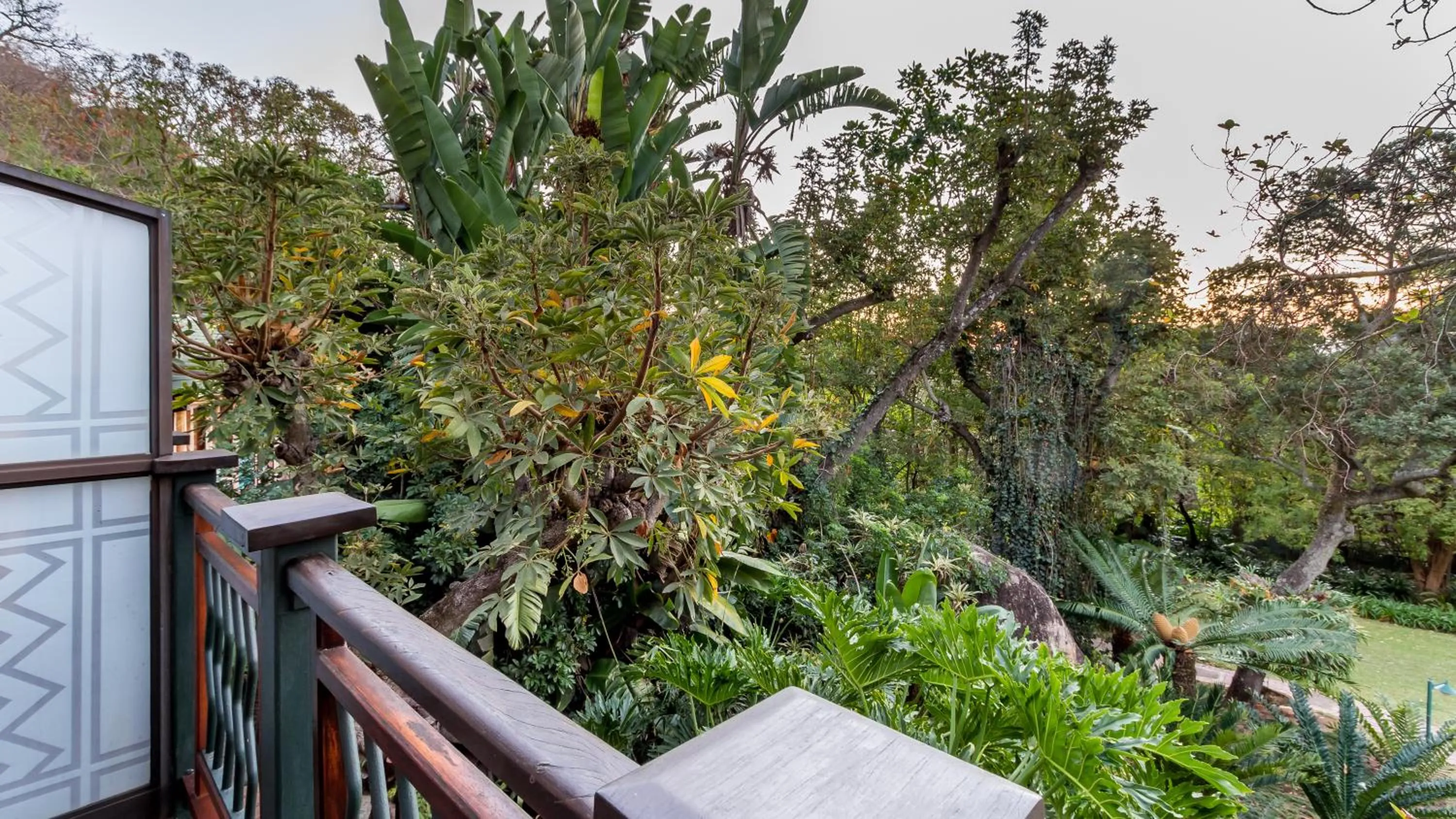 Garden in Jörn's Gästehaus