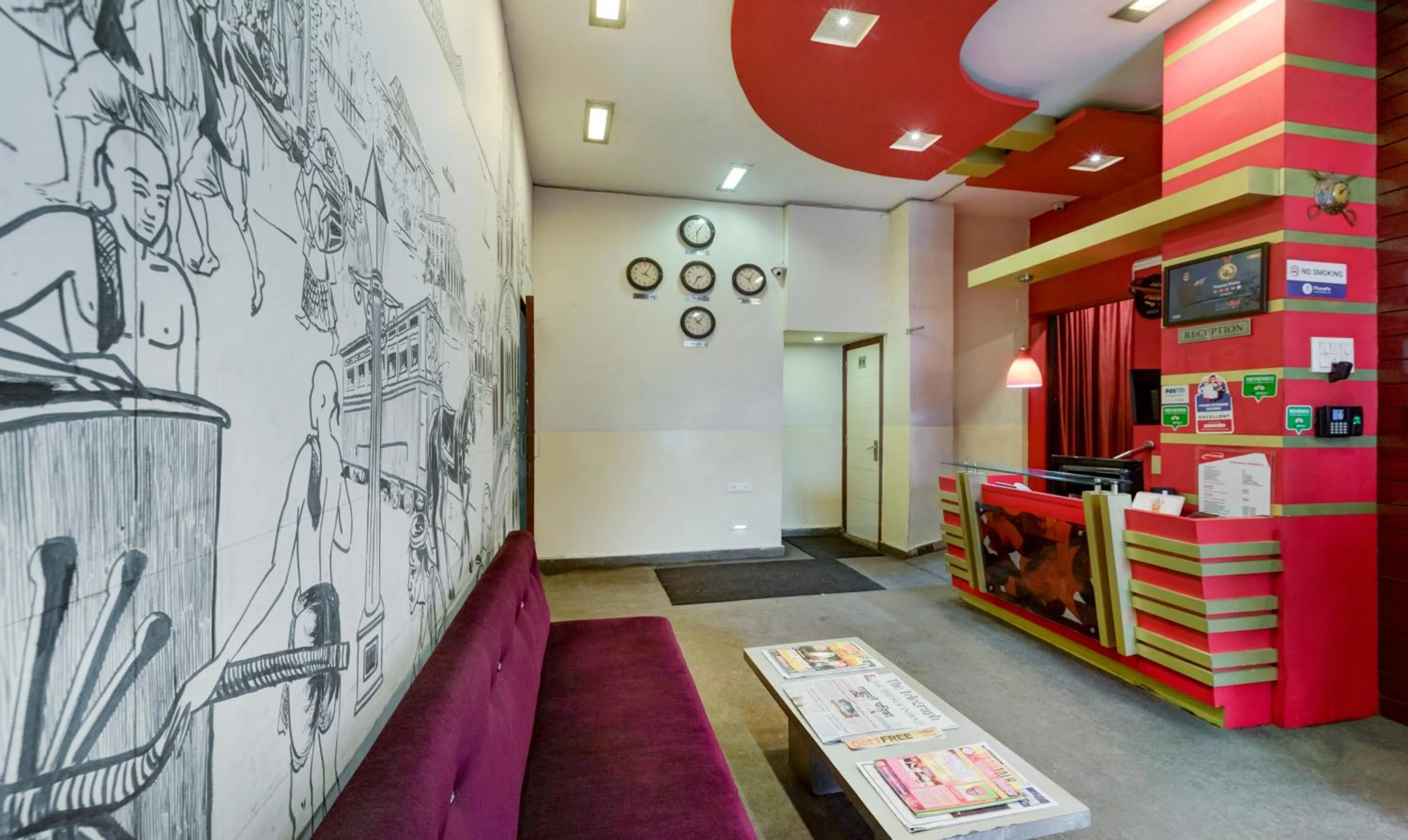 Lobby or reception in Treebo Pawan Putra, Kankurgachi