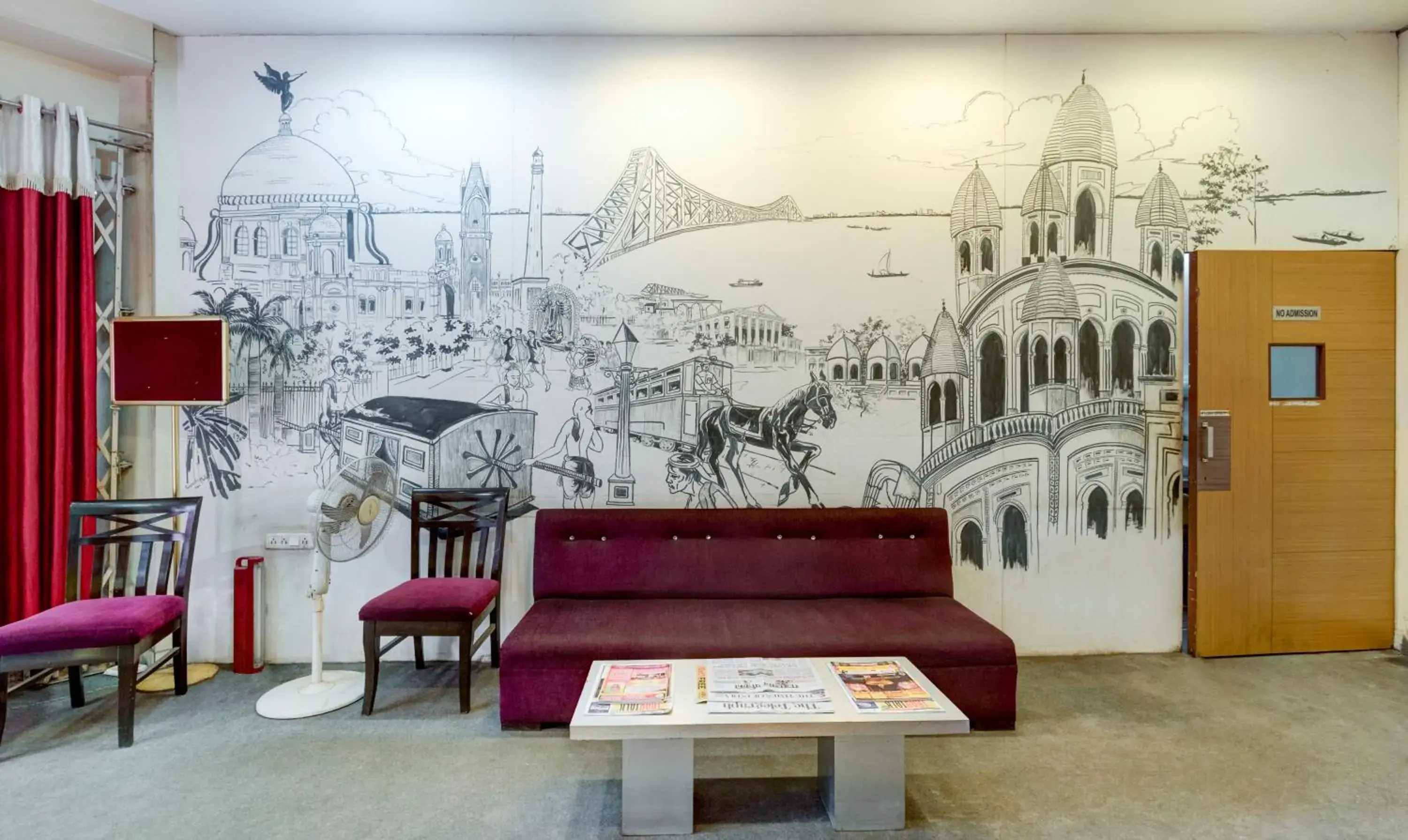 Lobby or reception in Treebo Pawan Putra Lobby or reception in Treebo Pawan Putra