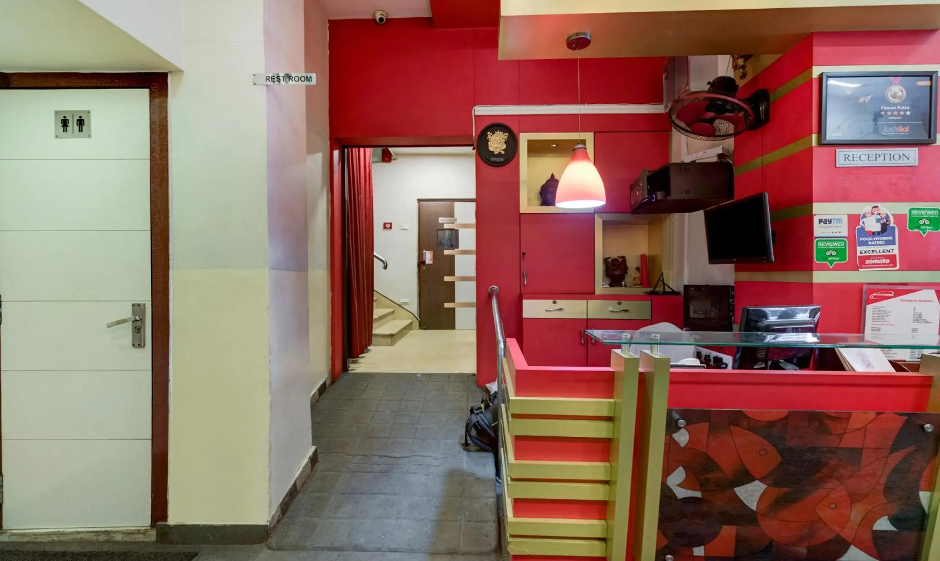 Lobby or reception in Treebo Pawan Putra Lobby or reception in Treebo Pawan Putra