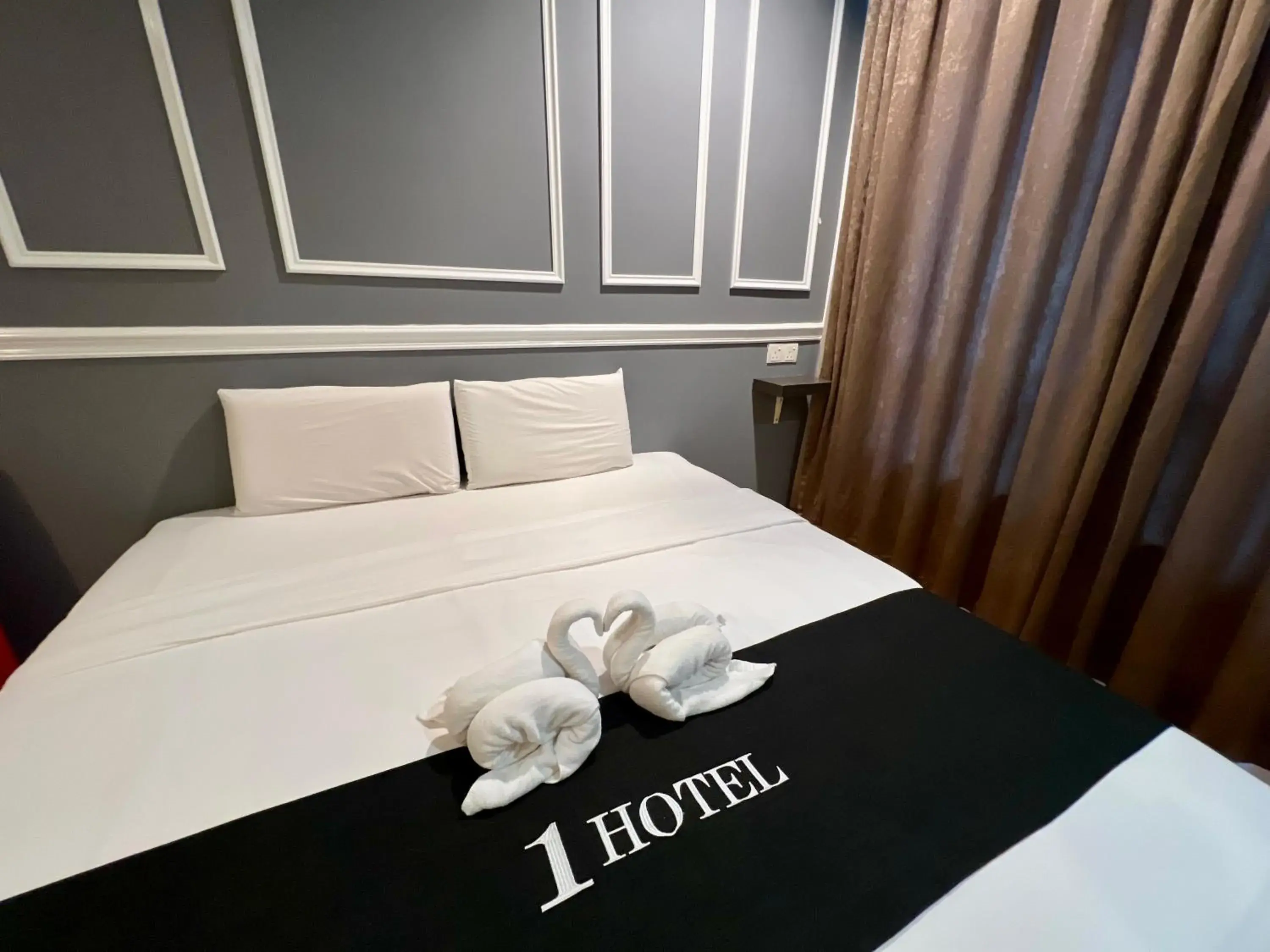 Bed in 1 Hotel Taman Connaught Bed in 1 Hotel Taman Connaught