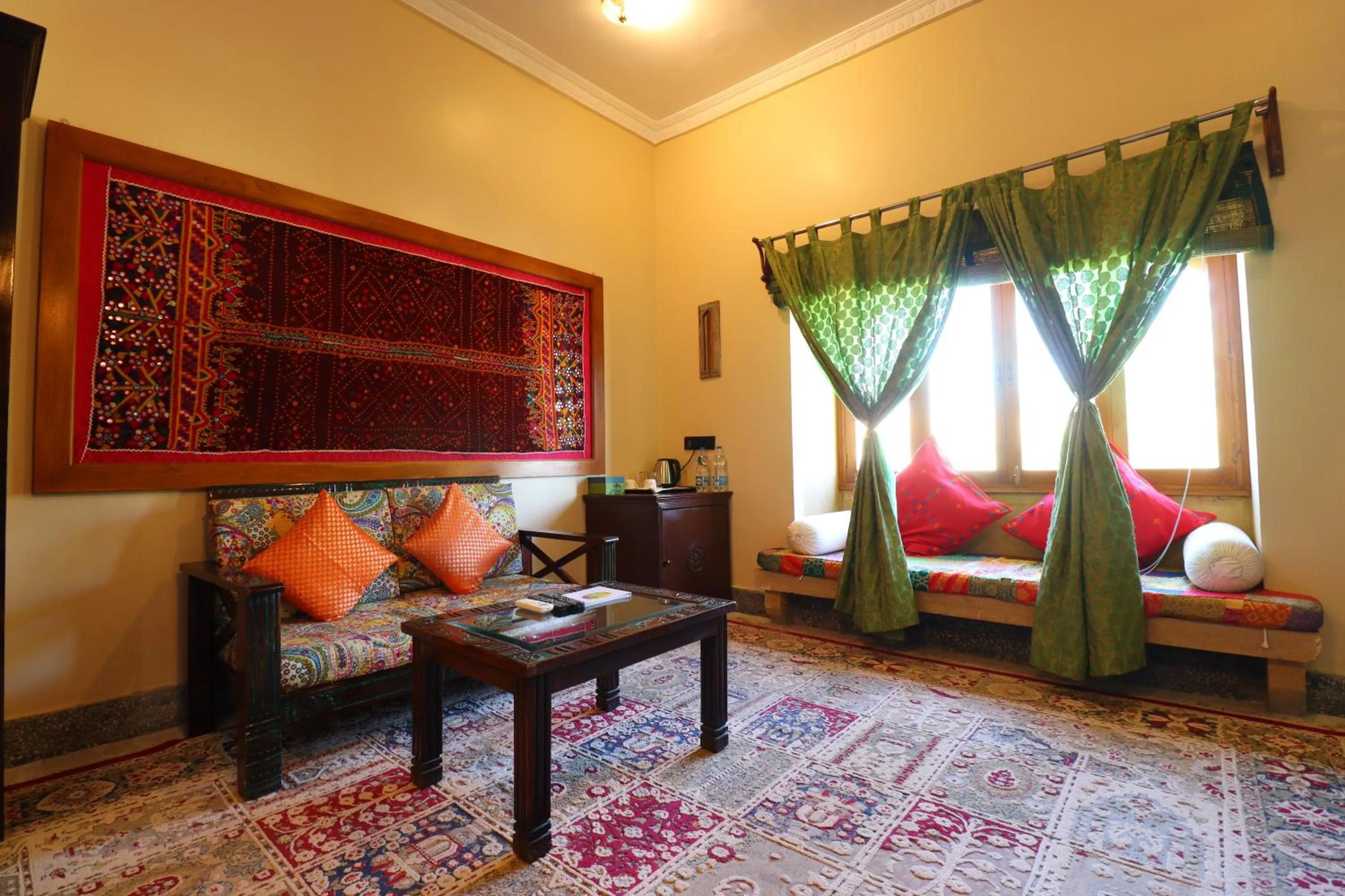 Seating area in The Gulaal