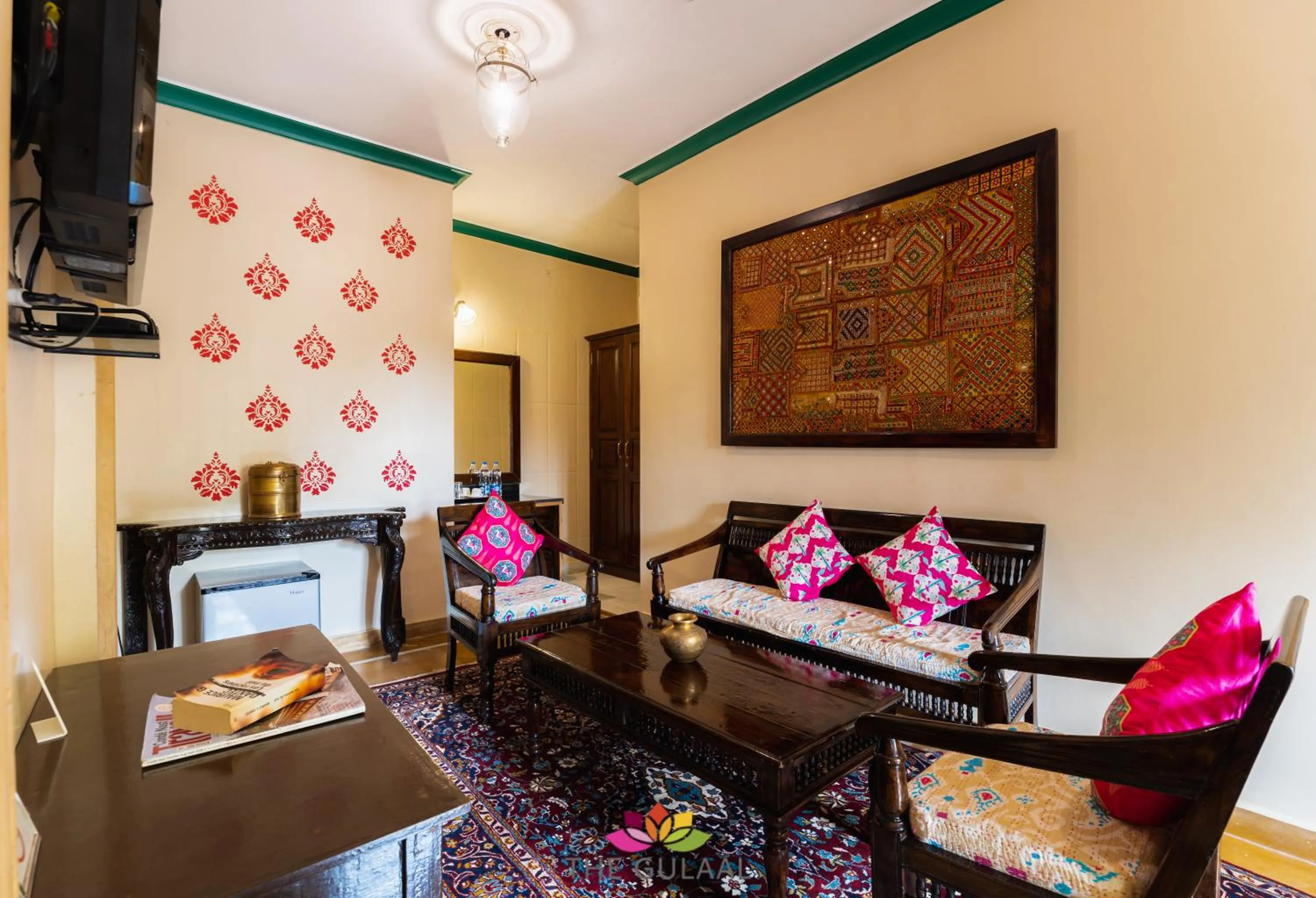 Seating area in The Gulaal