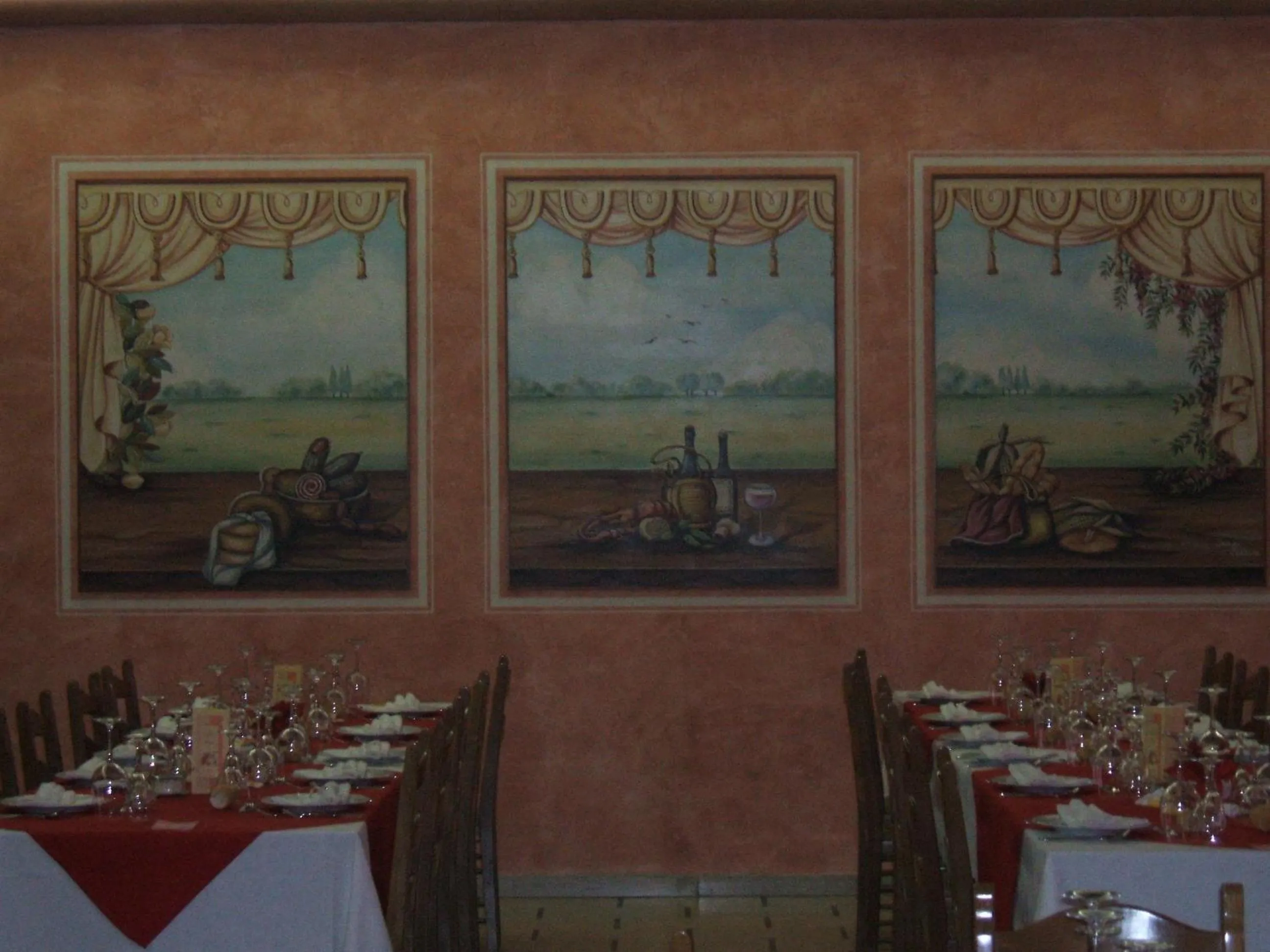 Decorative detail in Hotel Ristorante Da Gianni