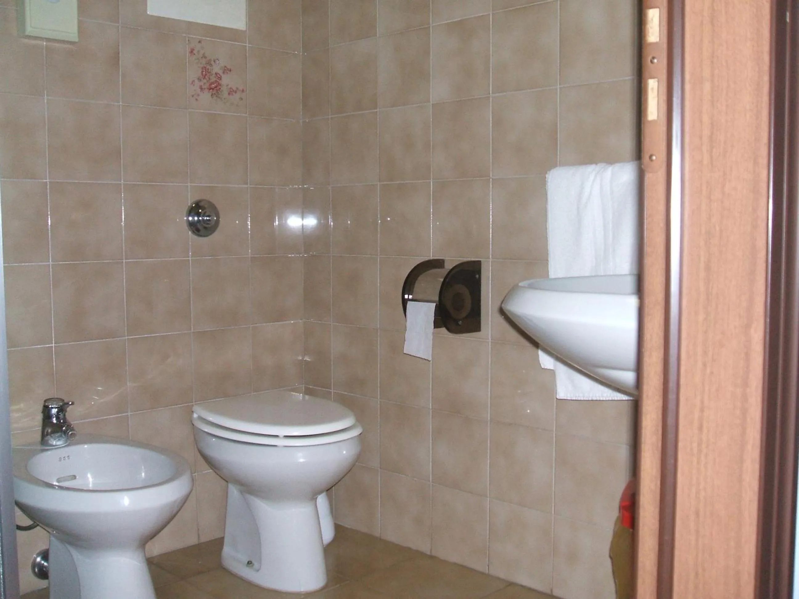 Toilet in Hotel Ristorante Da Gianni