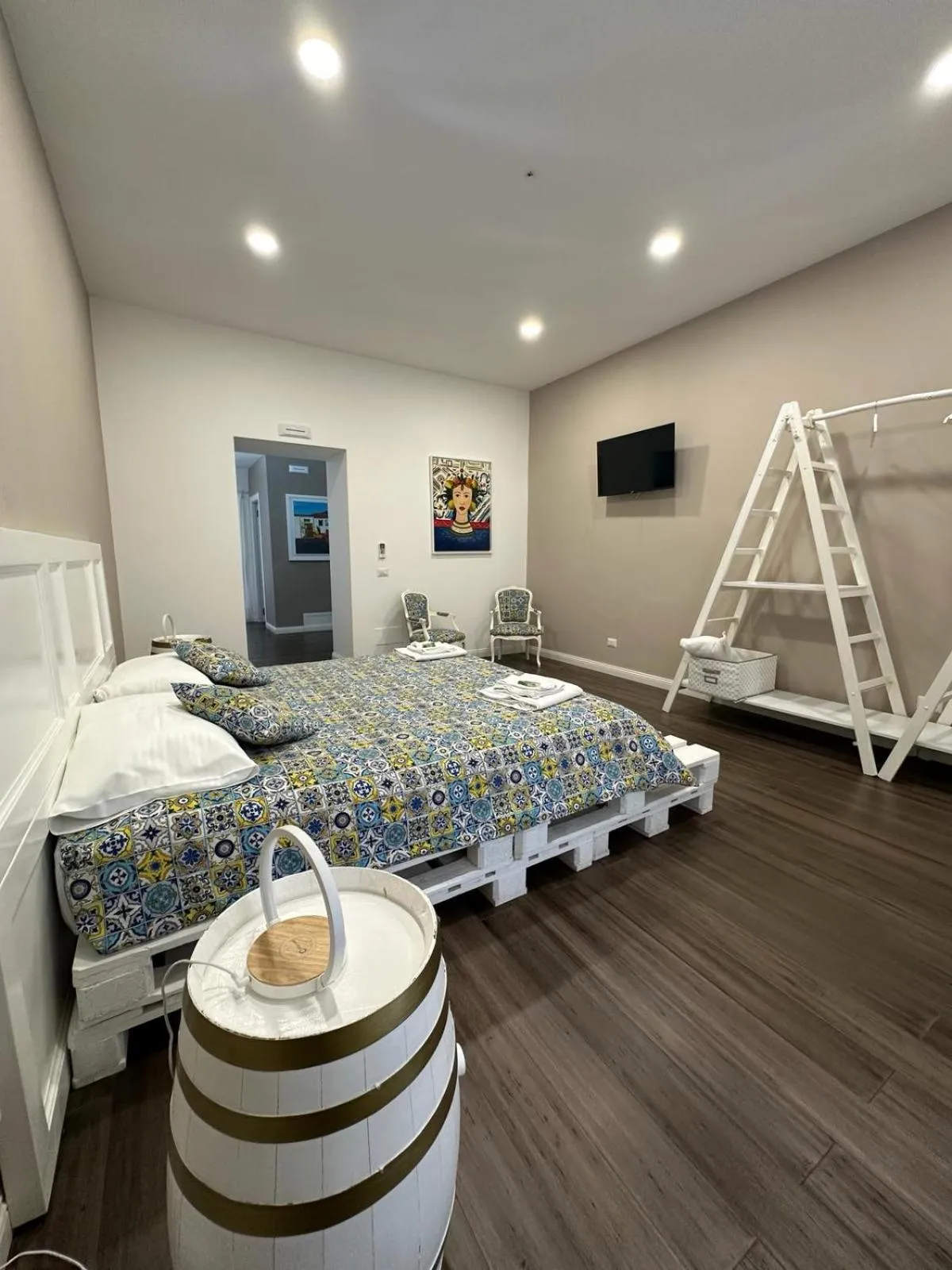 Bed in Sikelia-sicilian rooms