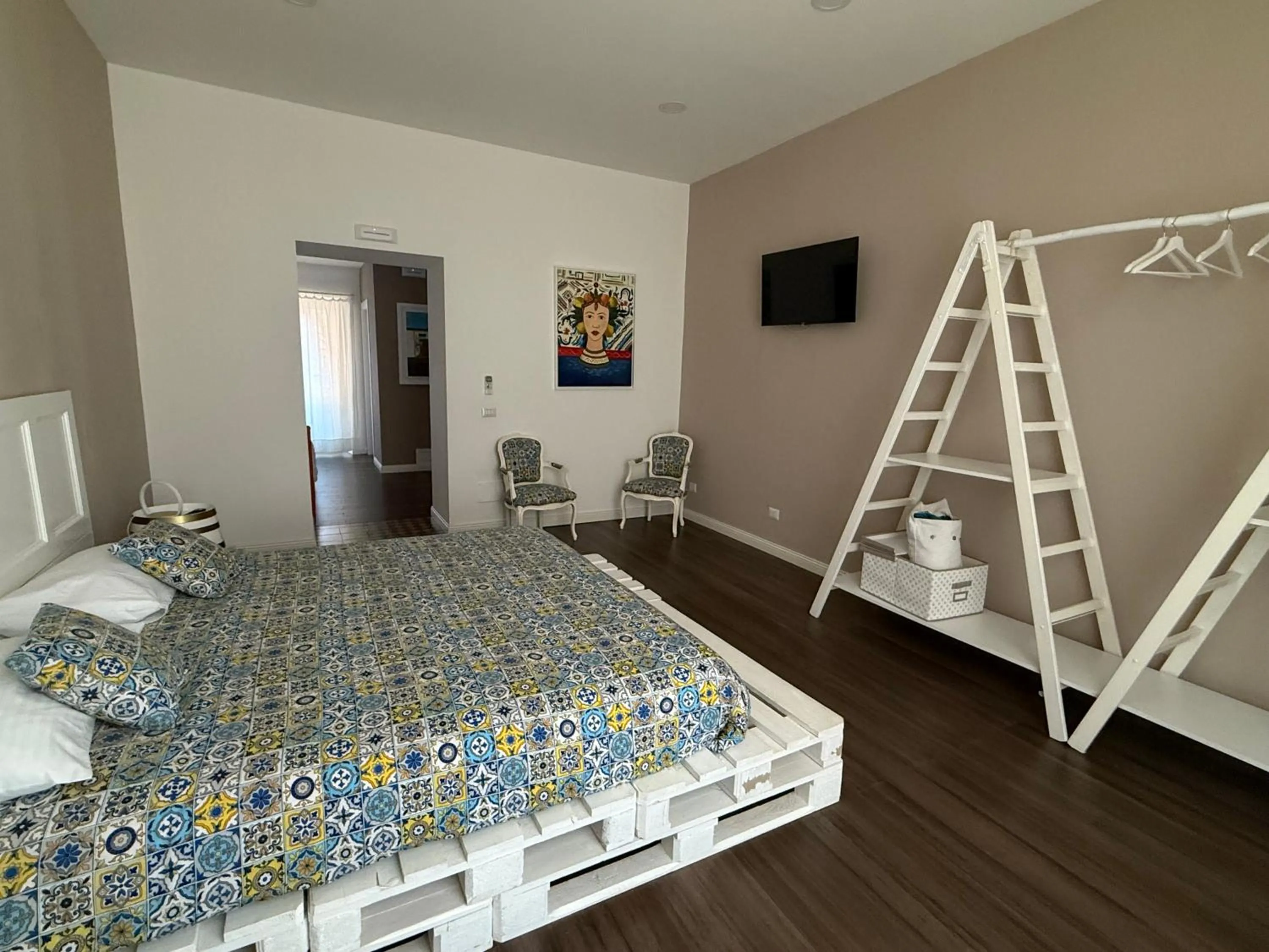 Bed in Sikelia-sicilian rooms