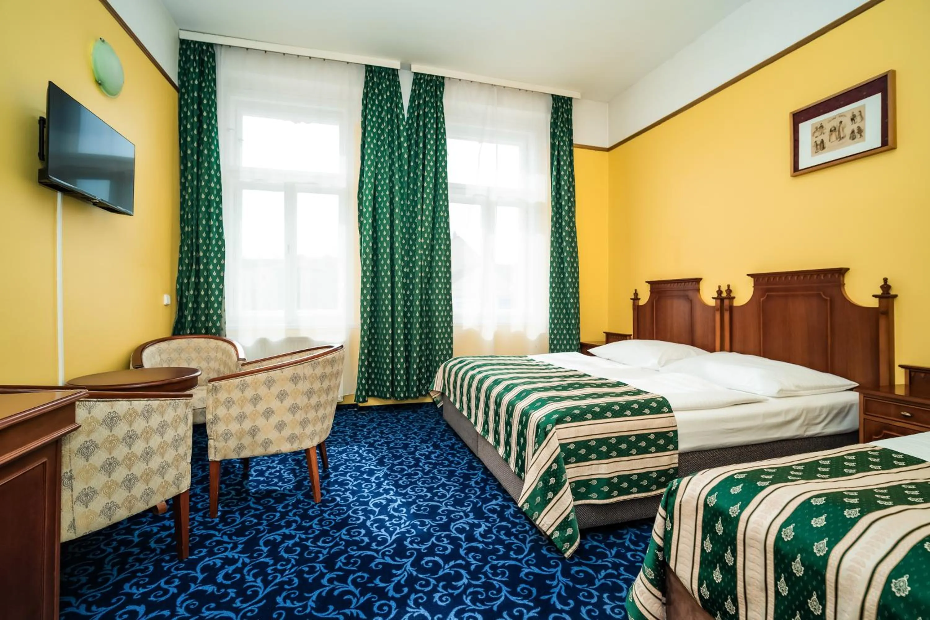 Bed in Hotel Otakar