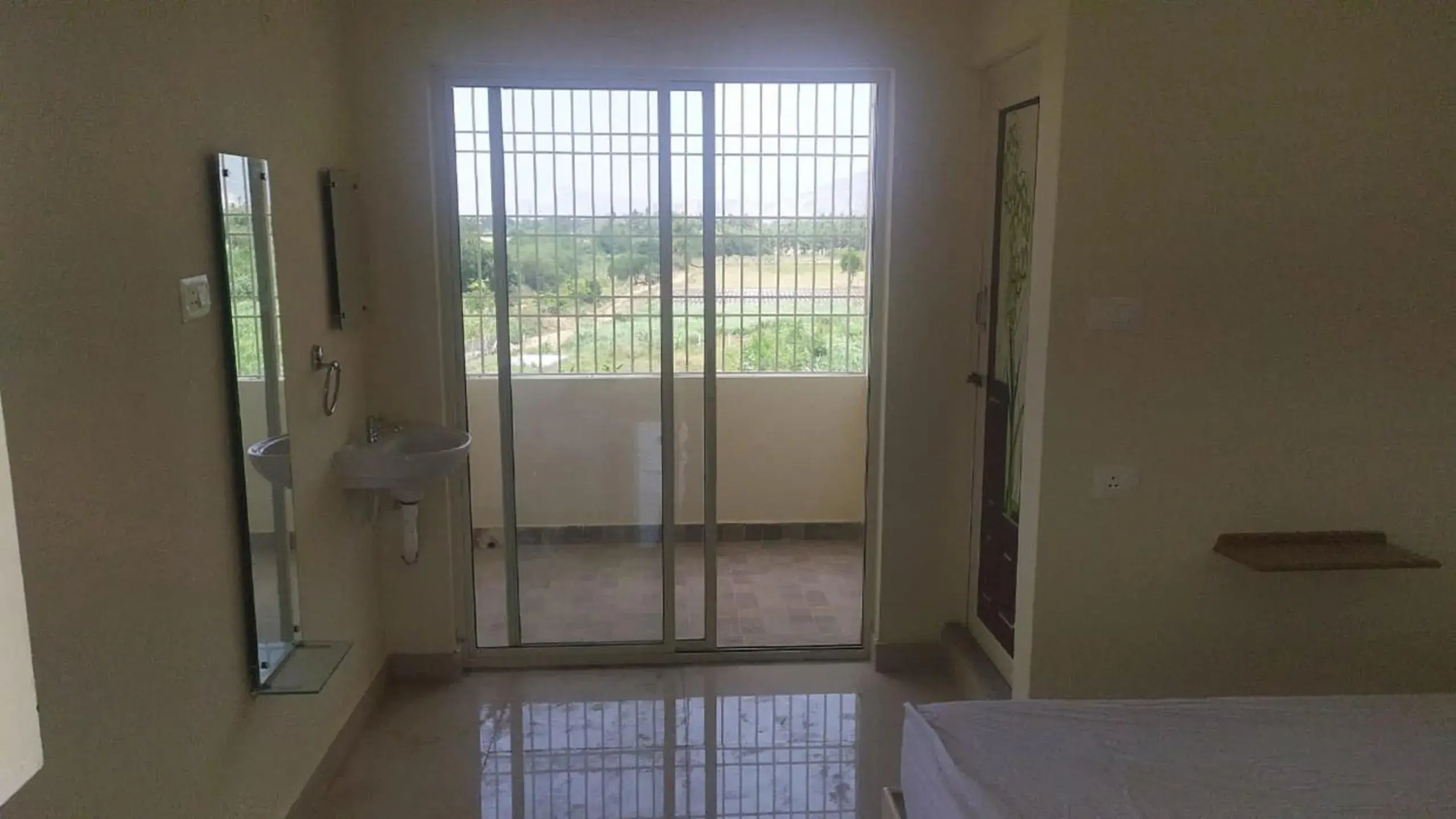 Bed in Srinivasa Hotel Bed in Srinivasa Hotel