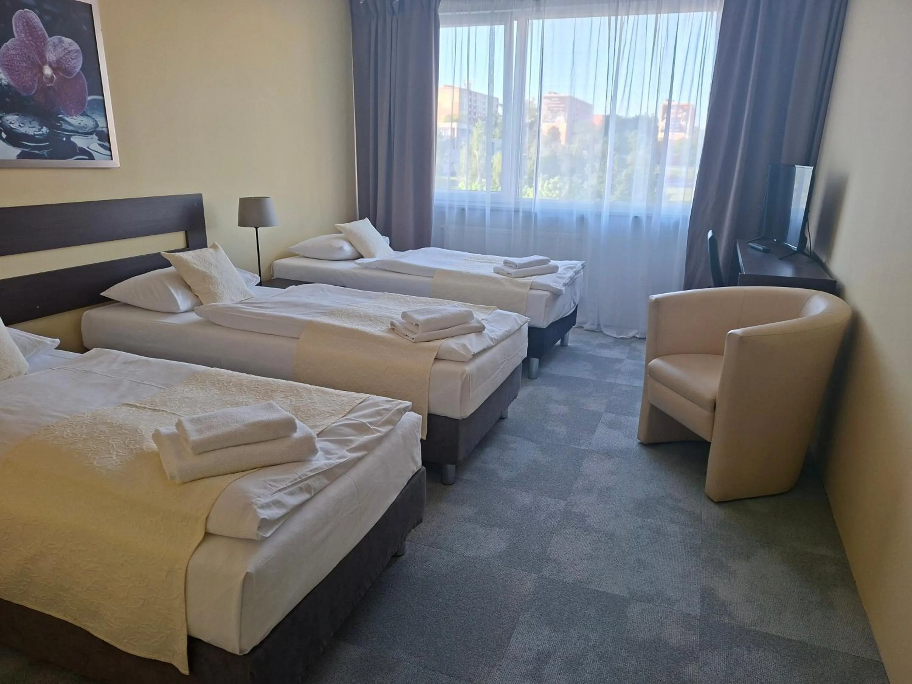 Bed in Hotel Cascade