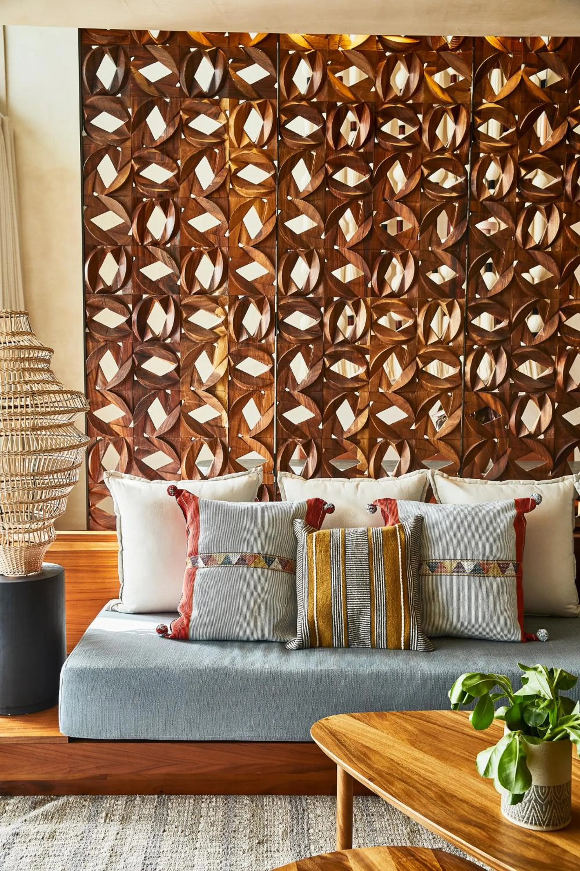 Living room in Etéreo, Auberge Collection