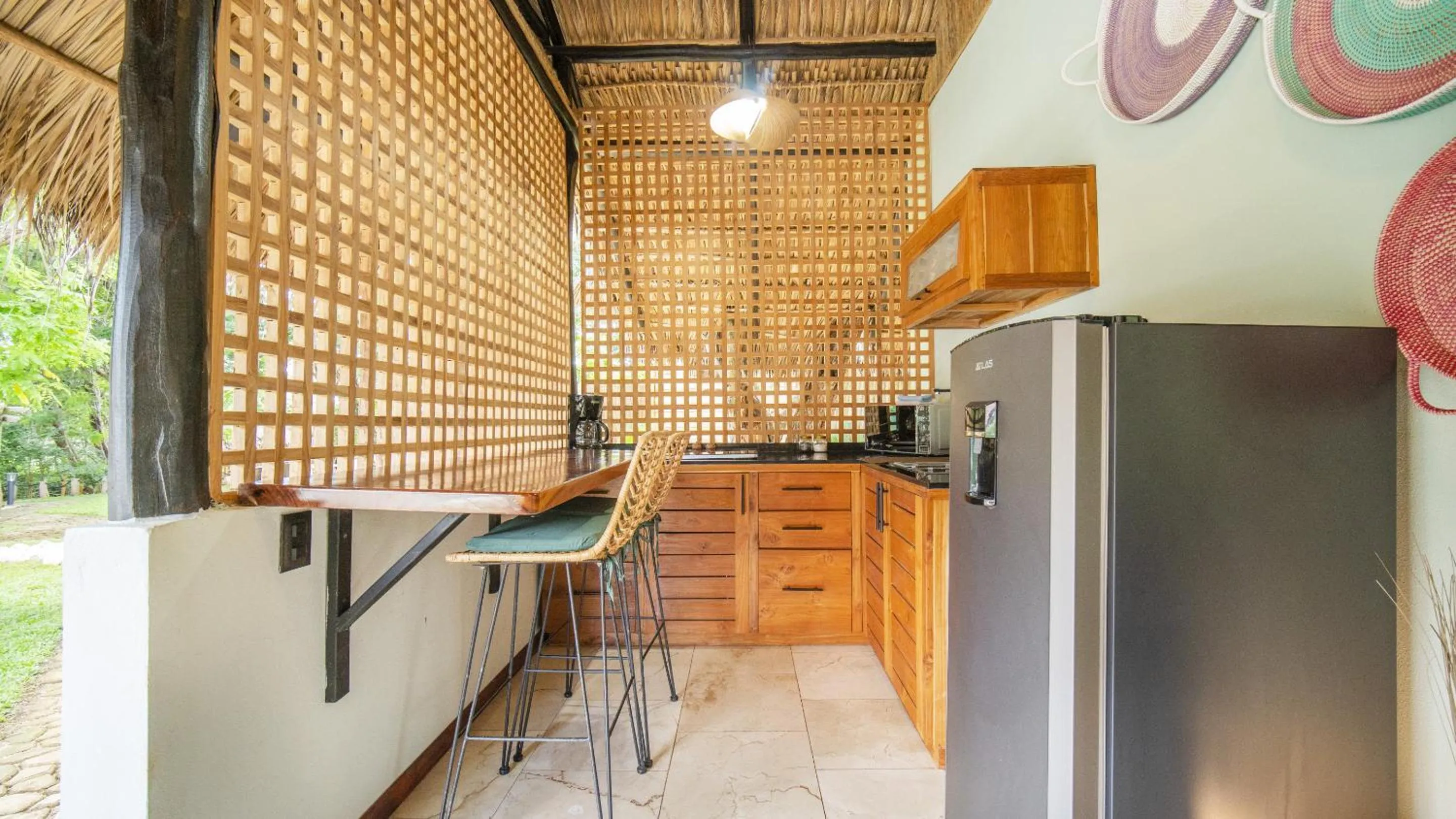 Kitchen or kitchenette in LA QUEBRADA ECO LODGE Hotel Boutique
