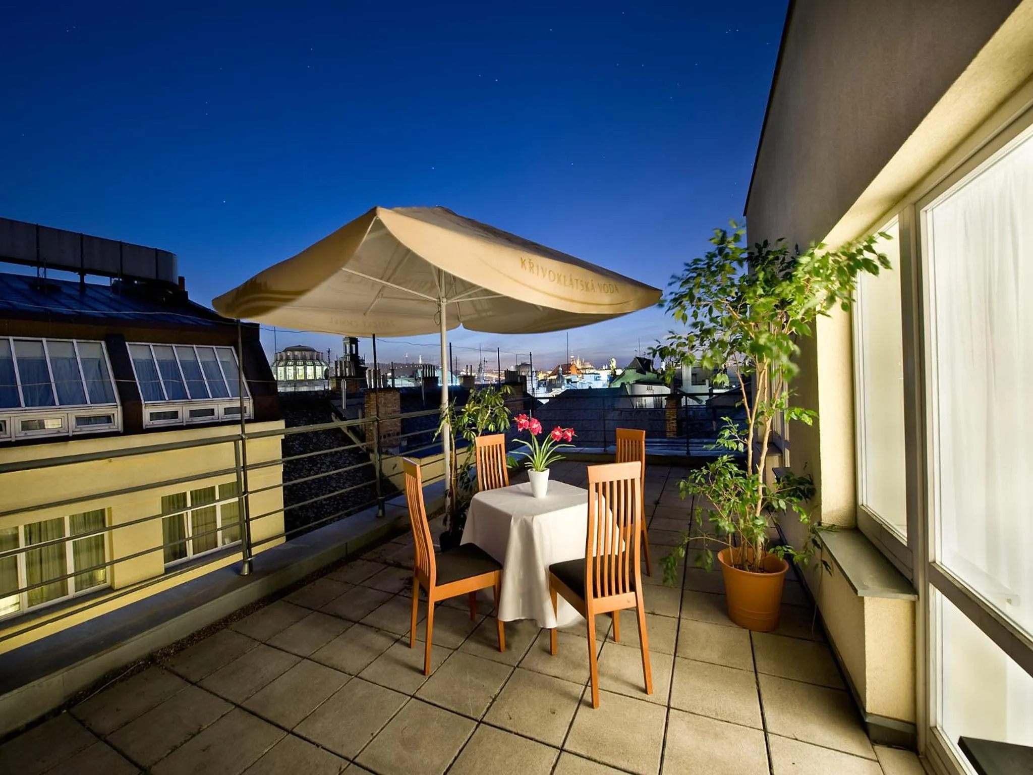 Balcony/Terrace in Ramada Prague City Centre